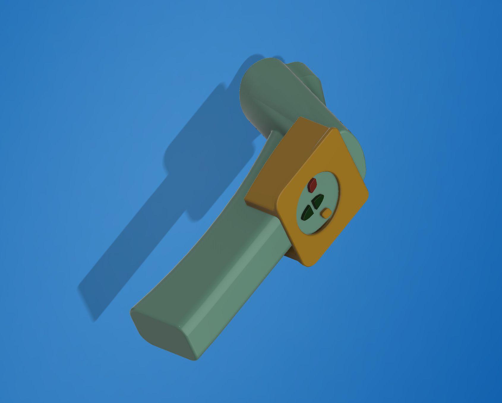IR Thermometer Mount 3d model