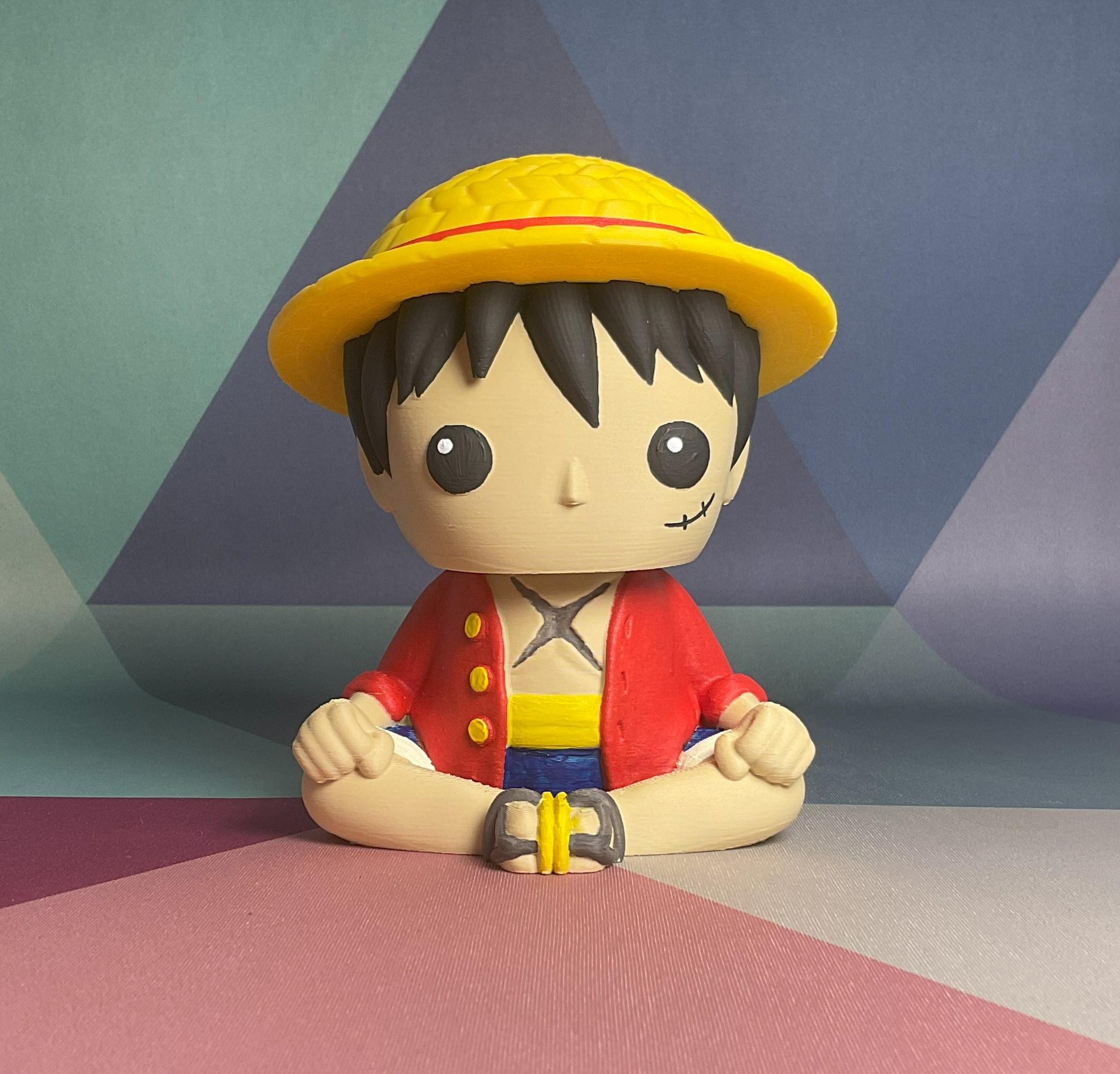 One Pice Monkey D. Luffy FunkoPop! Bobblehead 3d model