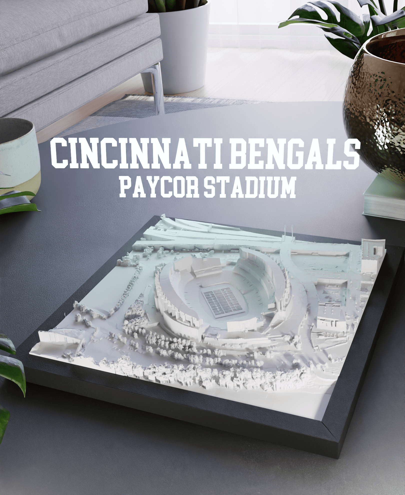 Cincinnati Bengals - Paycor Stadium 3d model