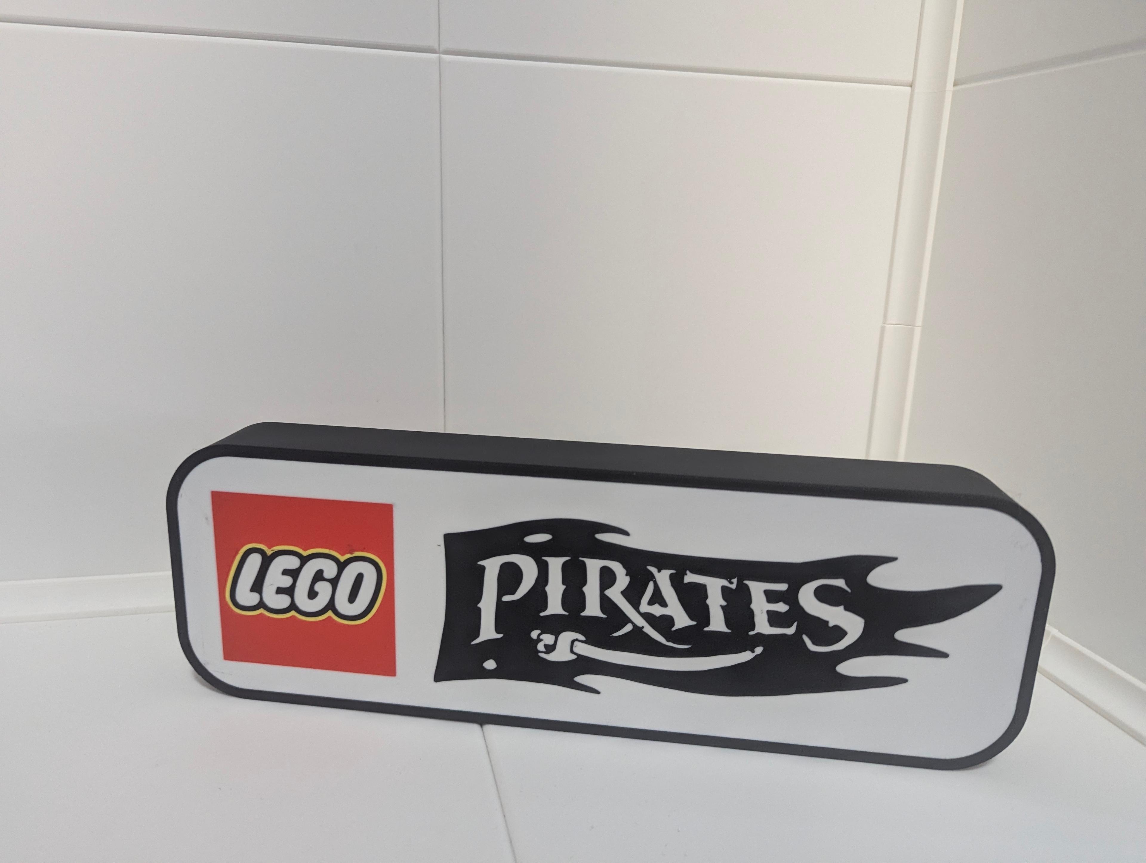 Lego Pirates Lightbox 3d model