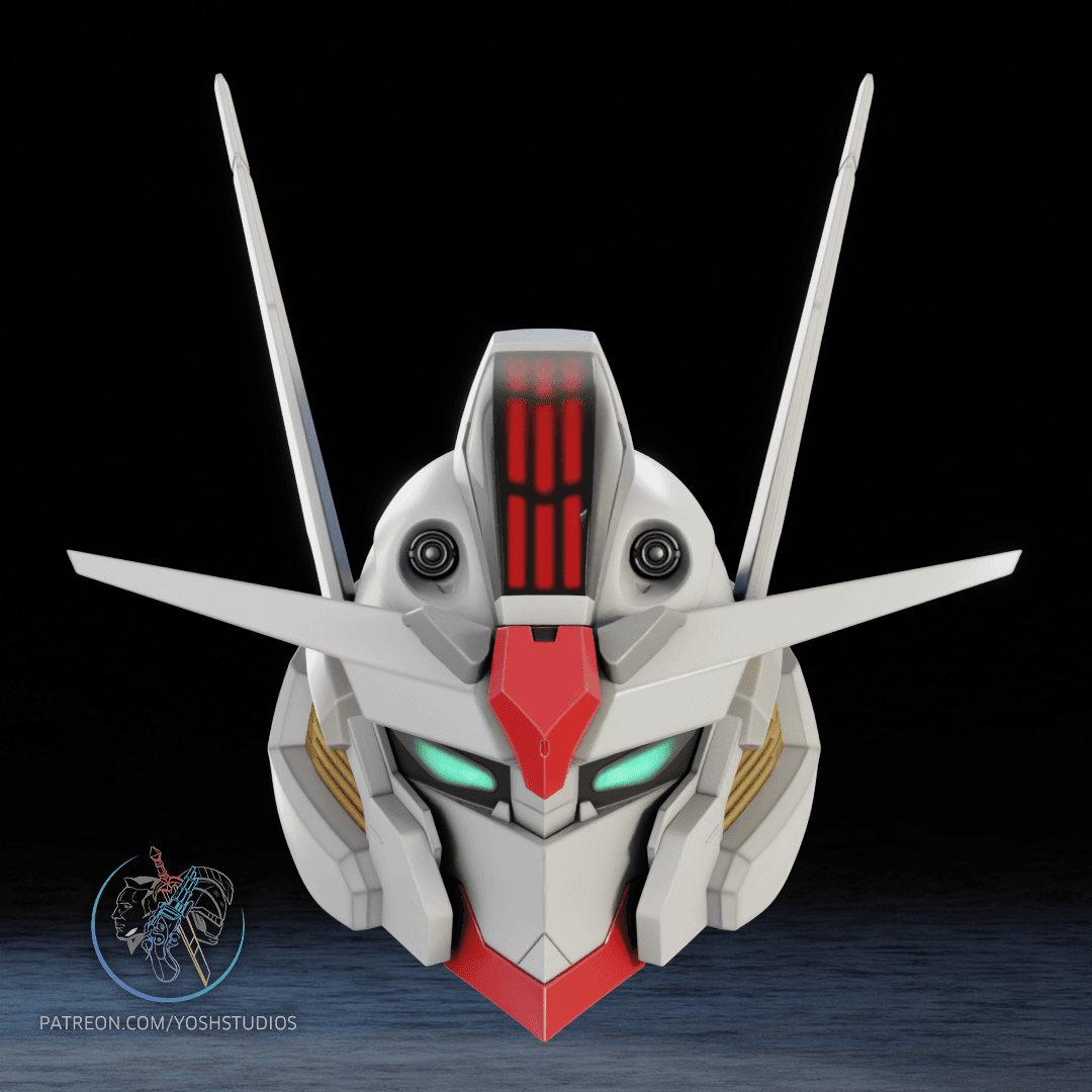 COD Gundam Helmet 3D Printer File STL 3d model