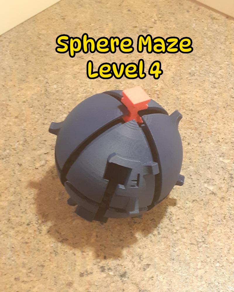 Sphere Maze Level 4 3d model