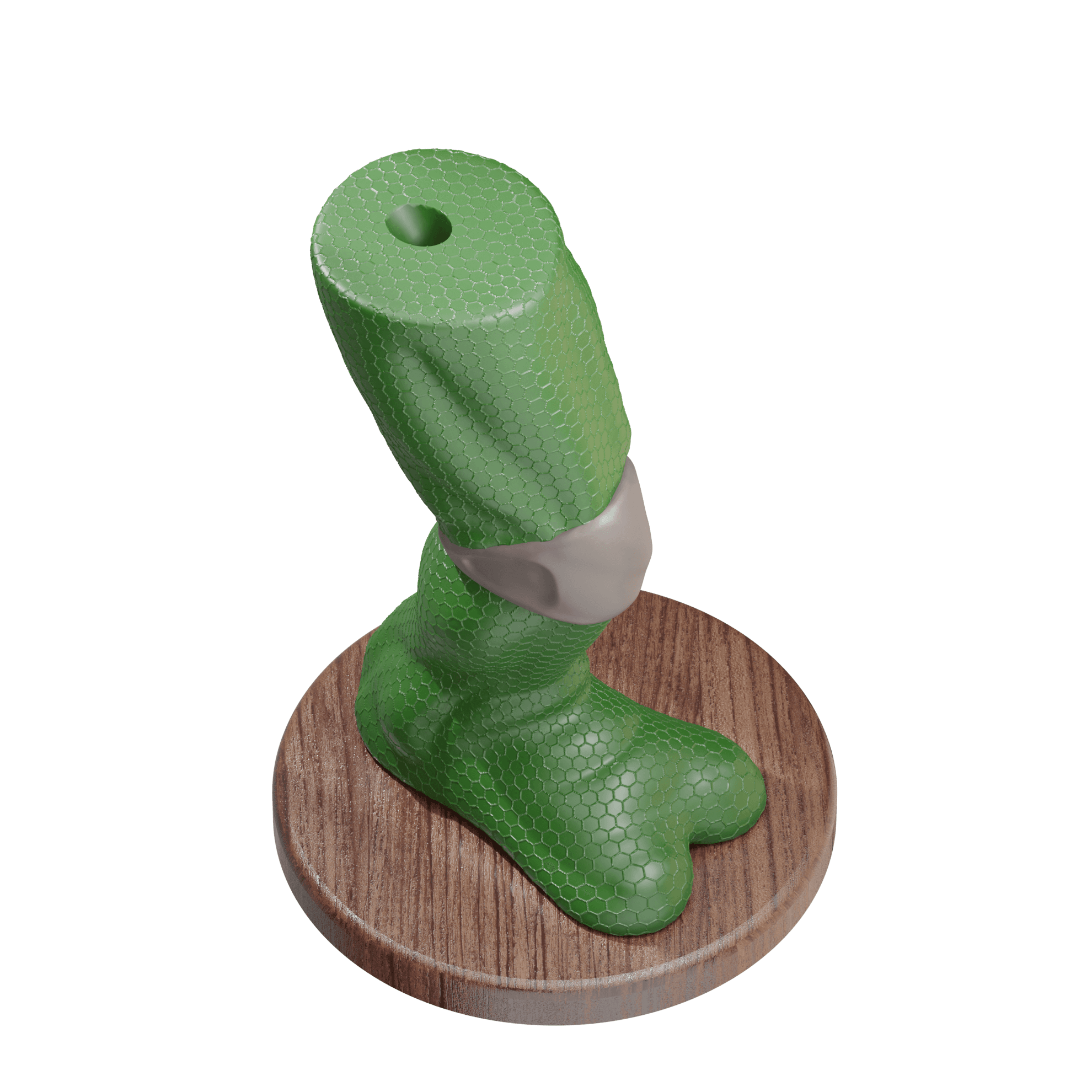 Ninja Turtle Leg Lamp 3d model