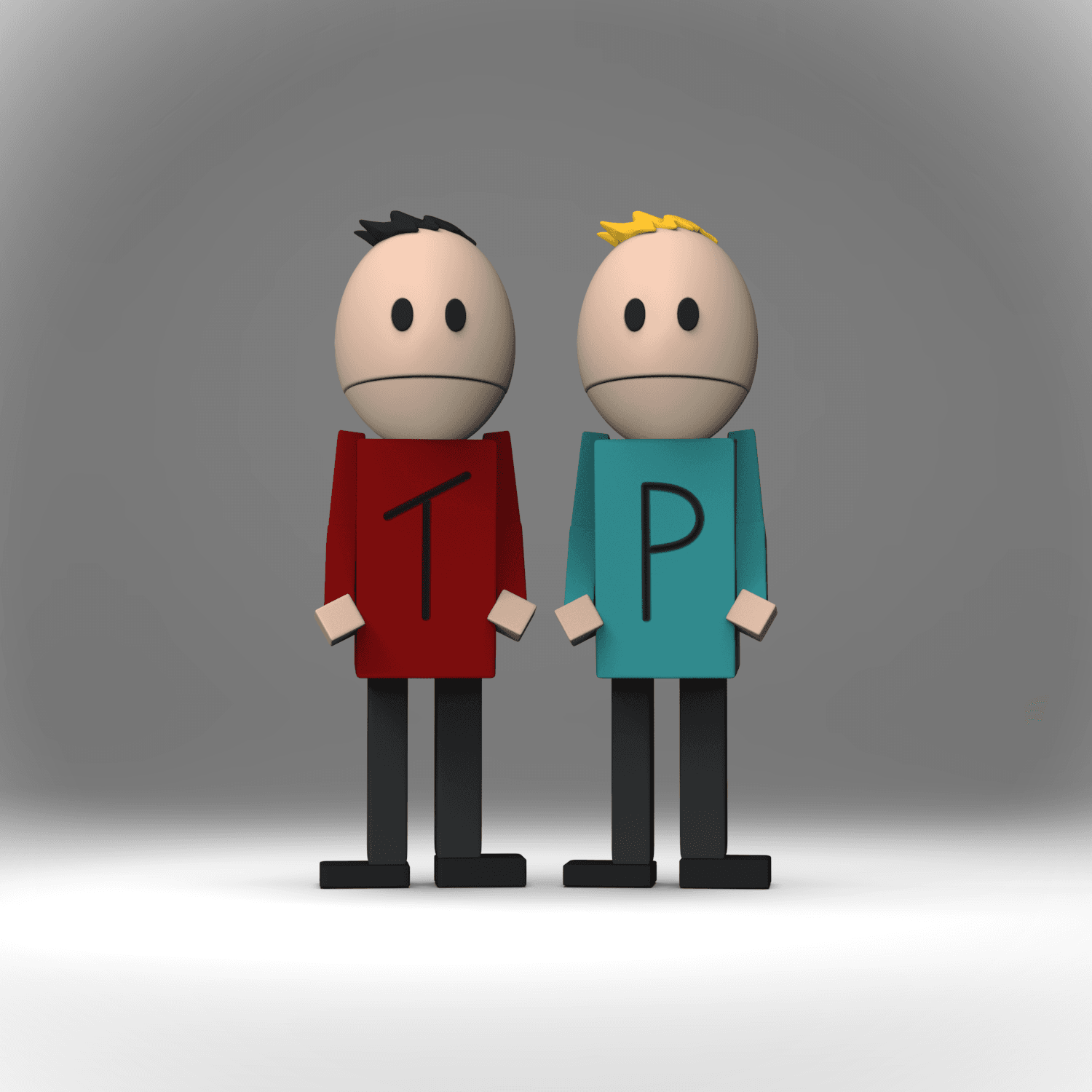 Phillip -South Park 3d model
