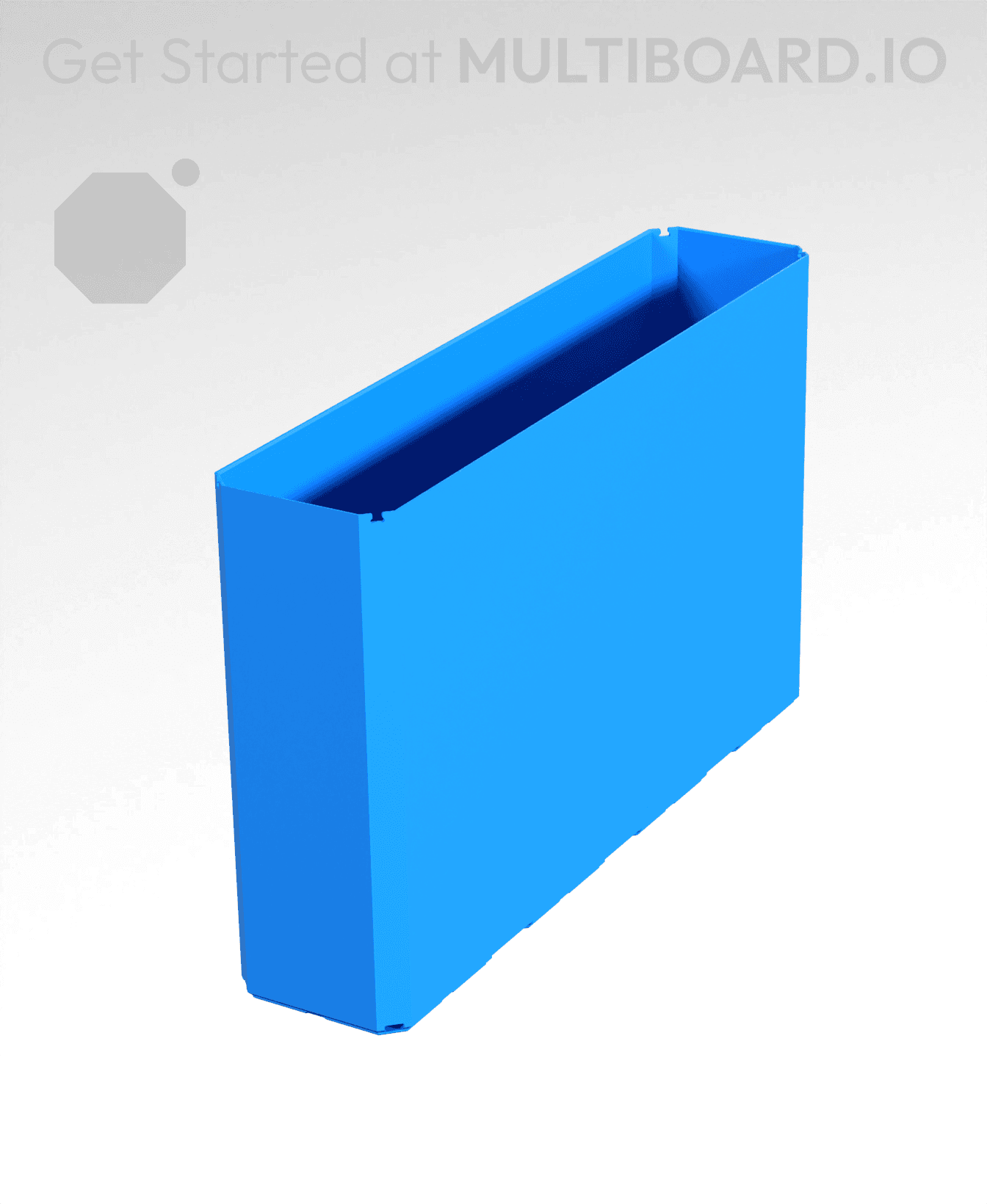 1x4x2.5 - Bin - Multibin Insert 3d model