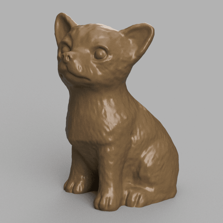 Chihuahua dog 3d model