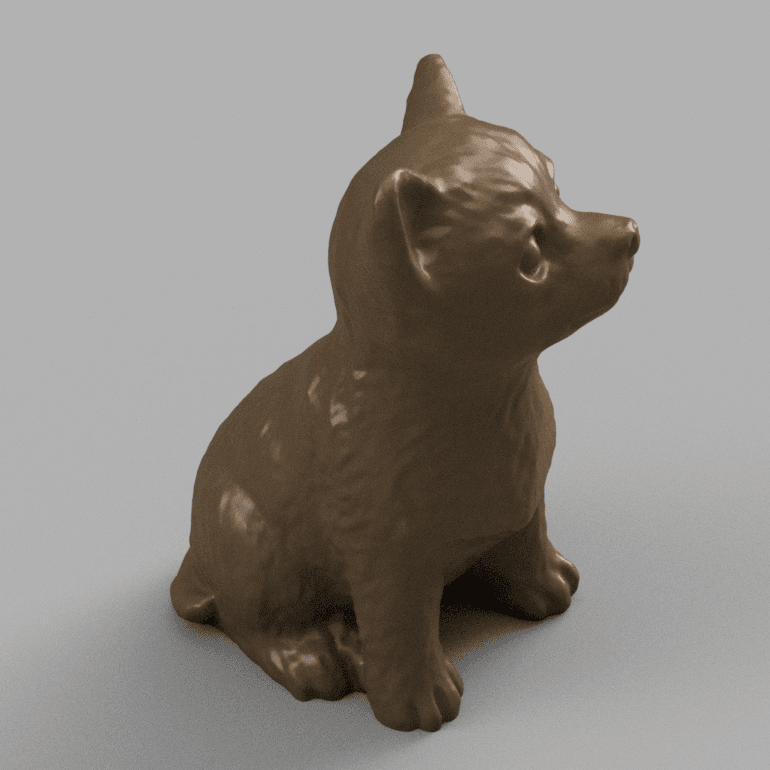 Chihuahua dog 3d model