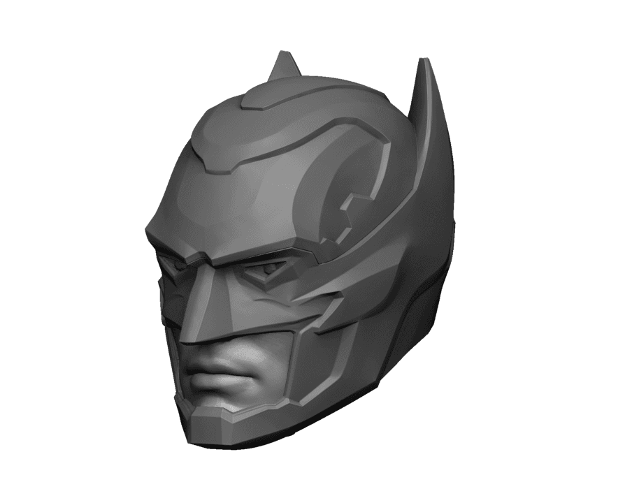 Batman Sci FI Helmet 3d model
