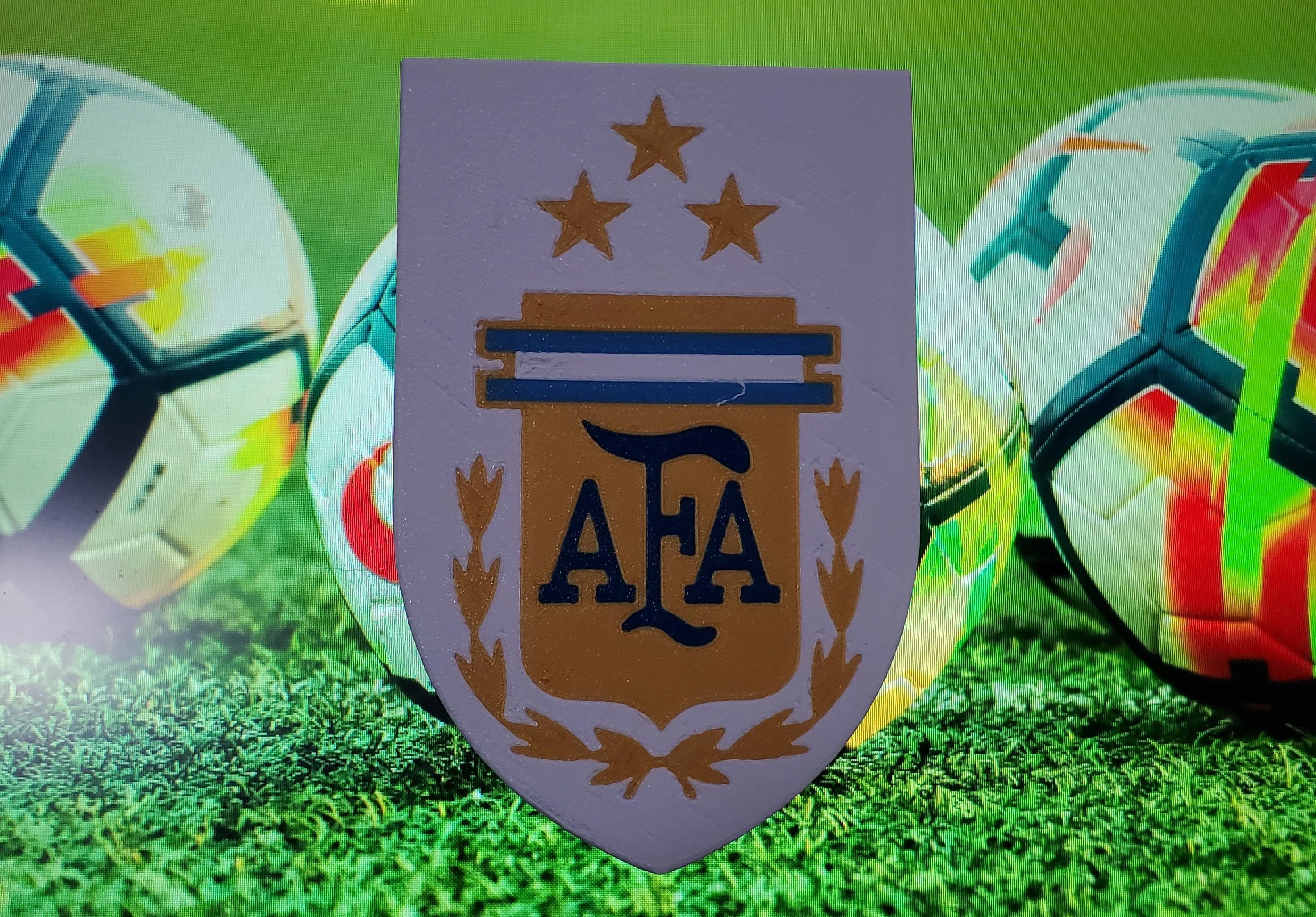 AMS / MMU Argentina National Football Team coaster or plaque 3d model