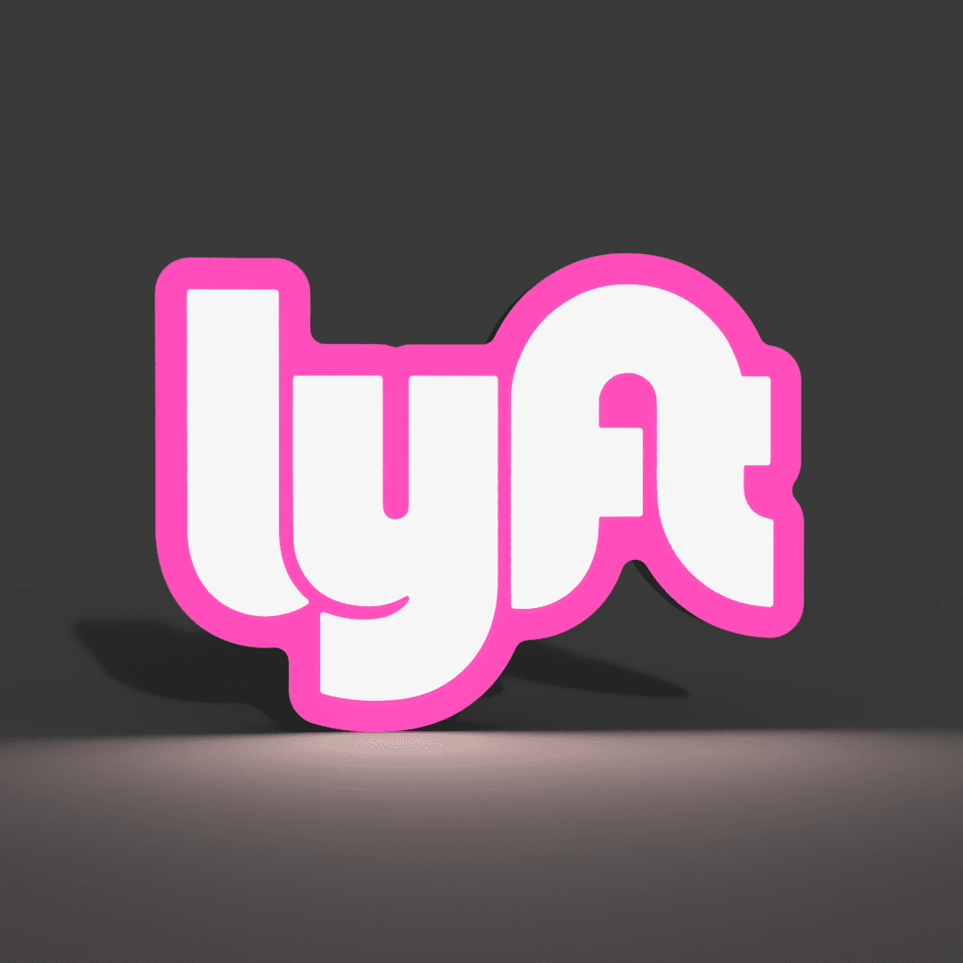 Lyft Lightbox LED Lamp 3d model