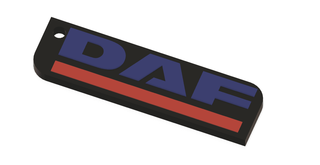 Keychain: DAF I 3d model