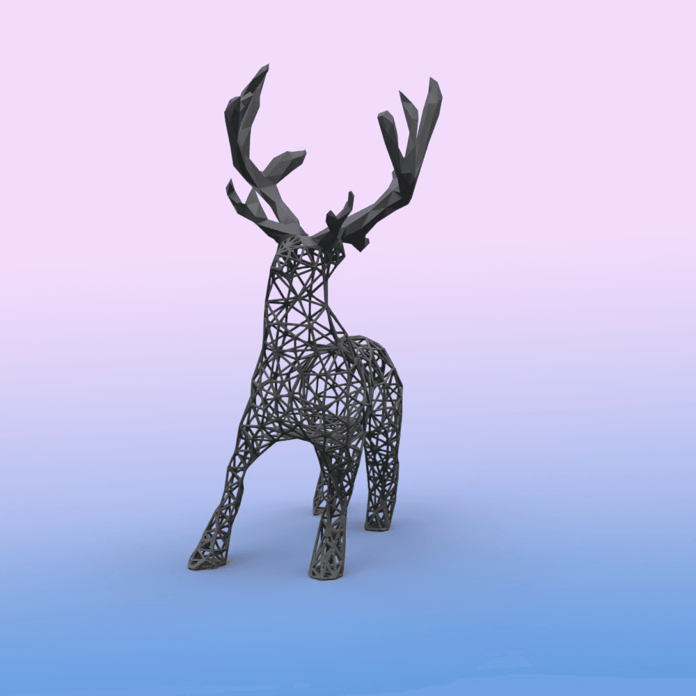 Reindeer 🦌🎅  3d model