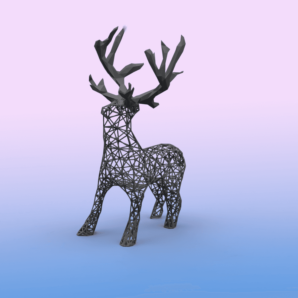 Reindeer 🦌🎅  3d model