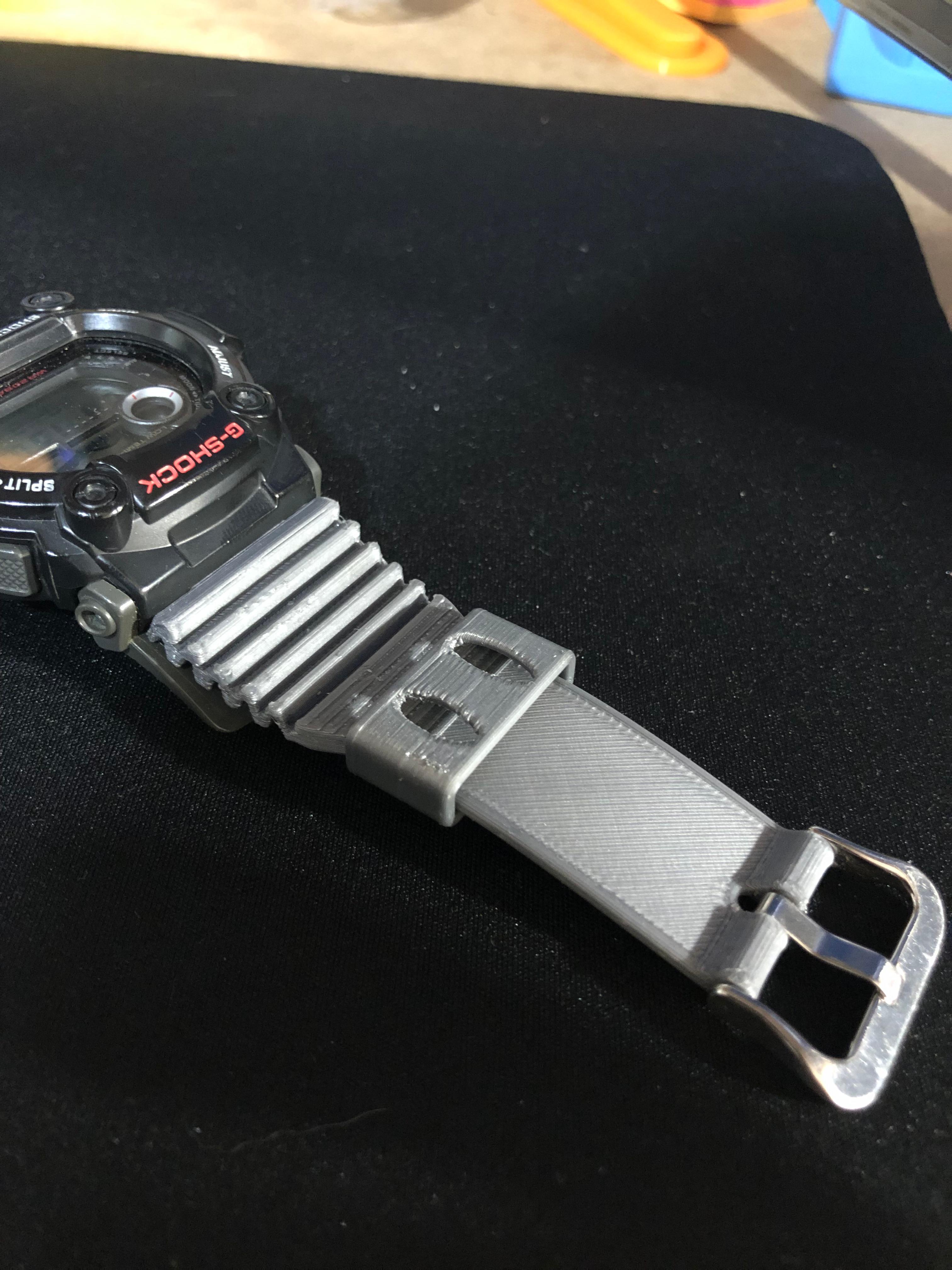 G-Shock G7900 strap replacement 3d model