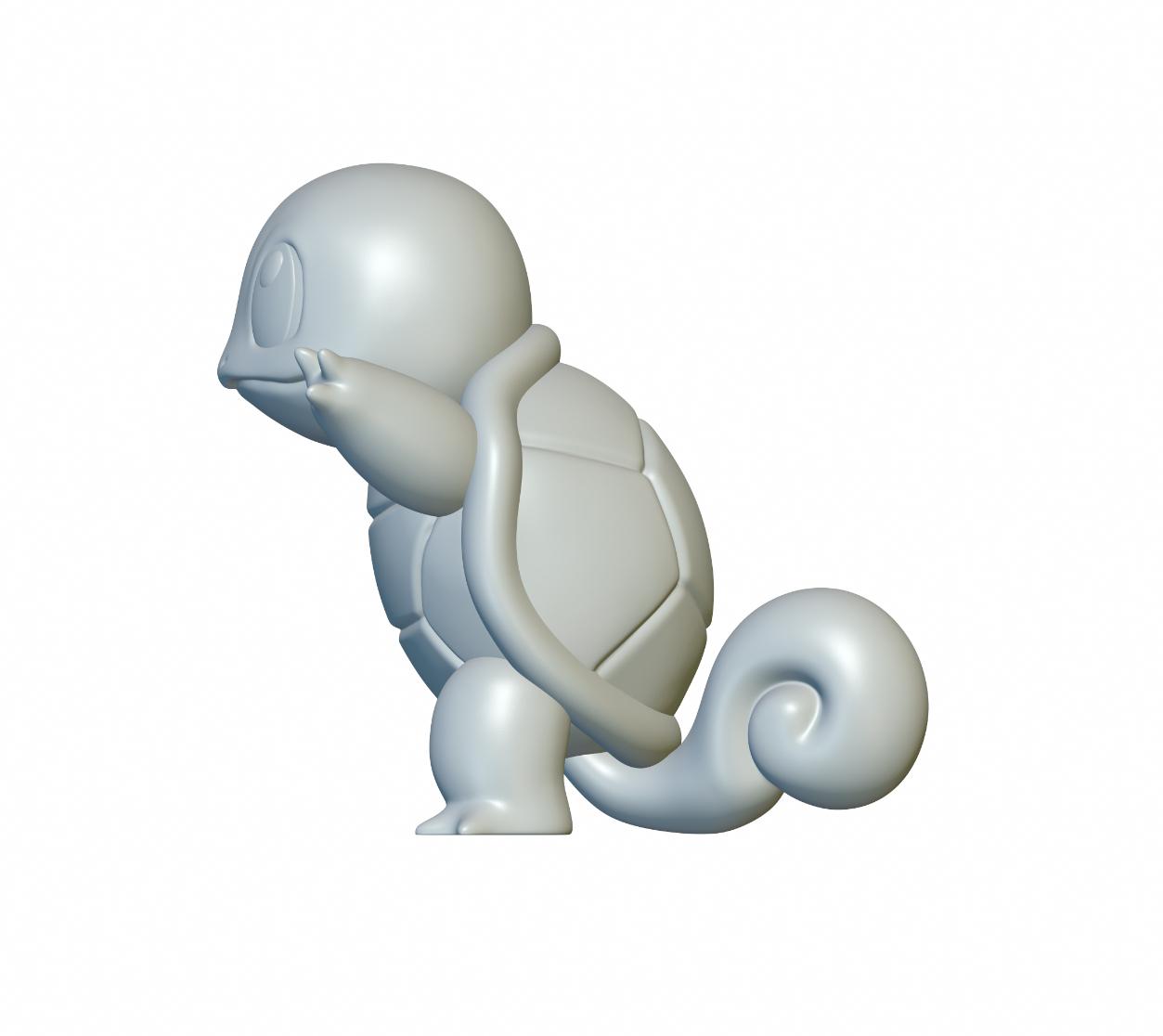 Squirtle Pokemon #7 3d model