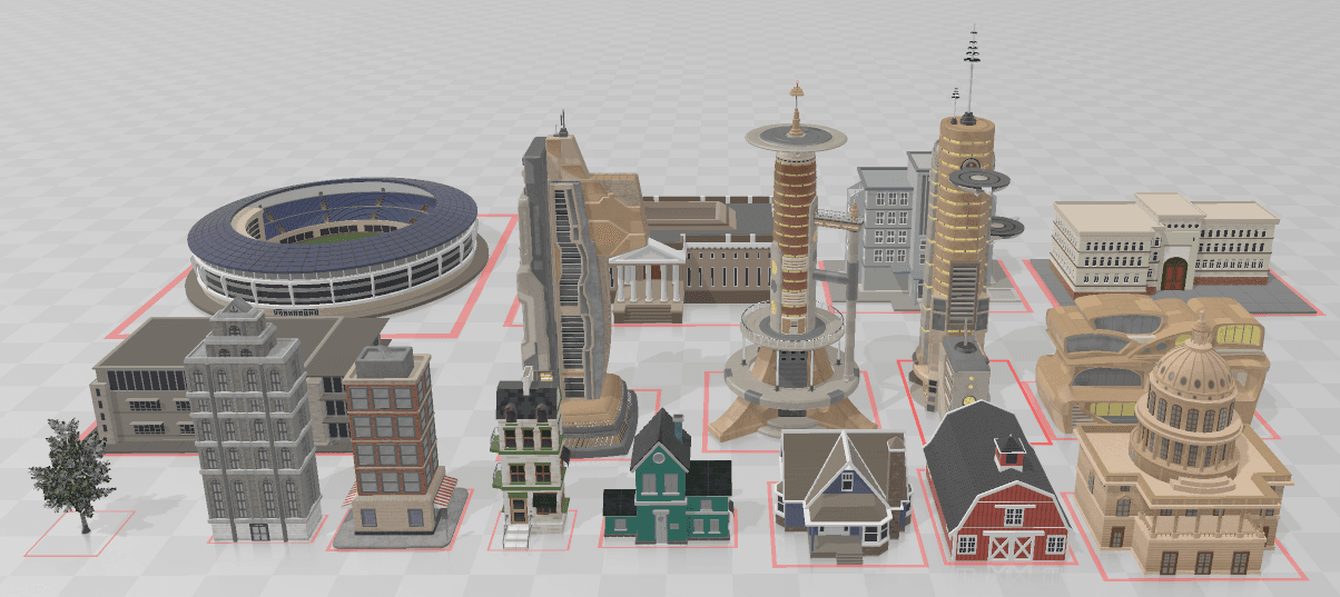 Build A City 3d model