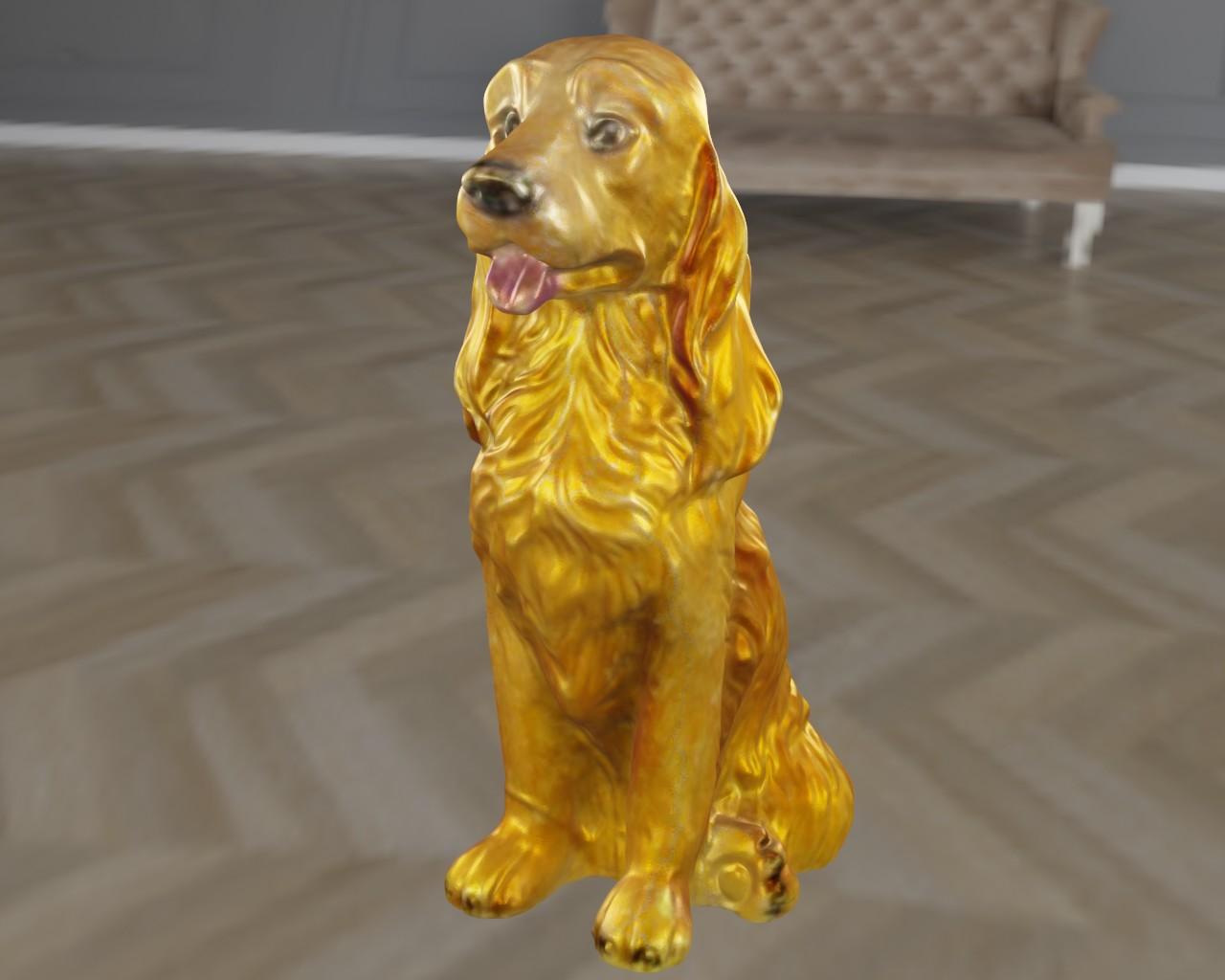 English Cocker Spaniel 3d model