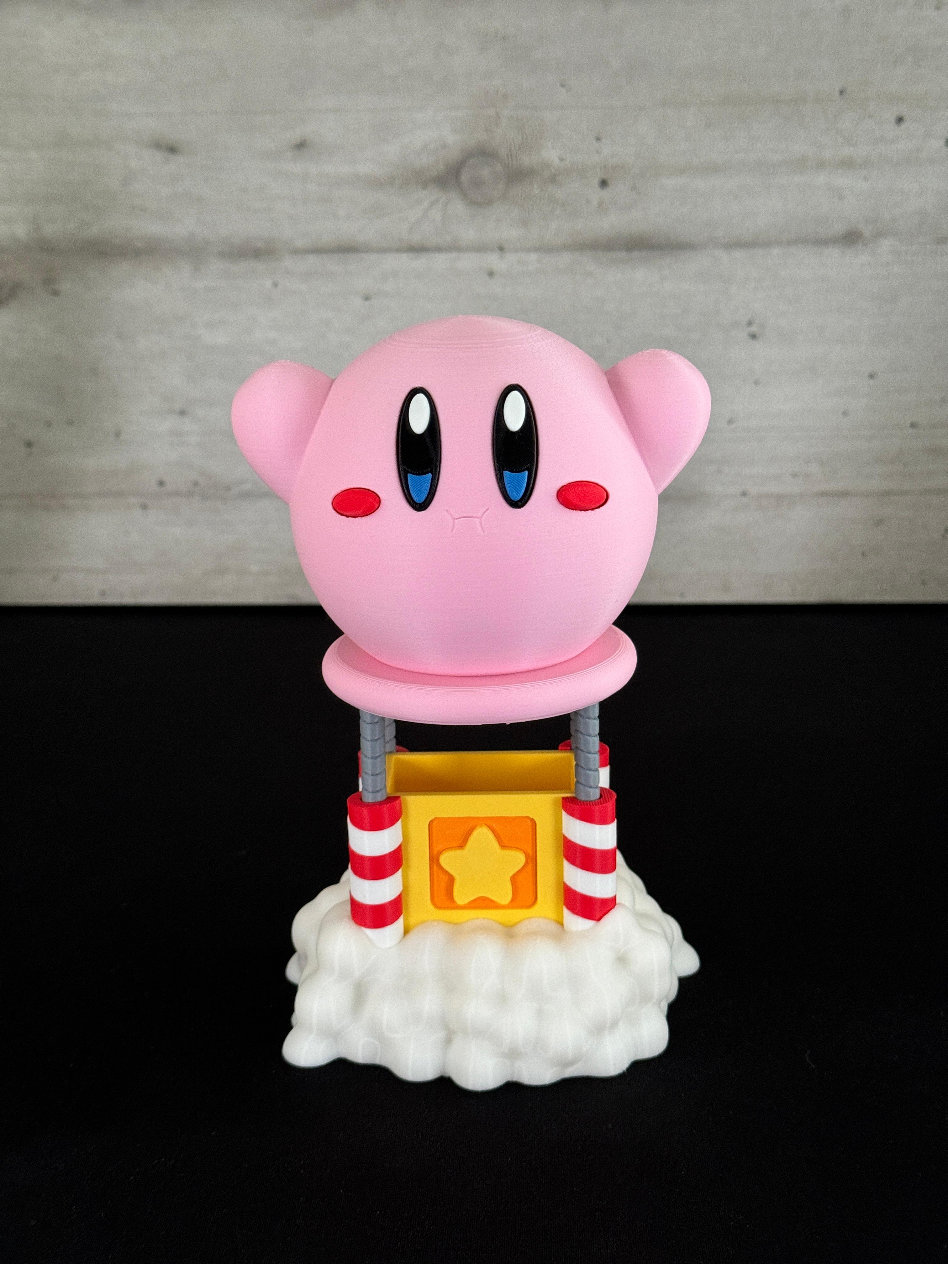 Kirby Hot Air Balloon - Multipart 3d model