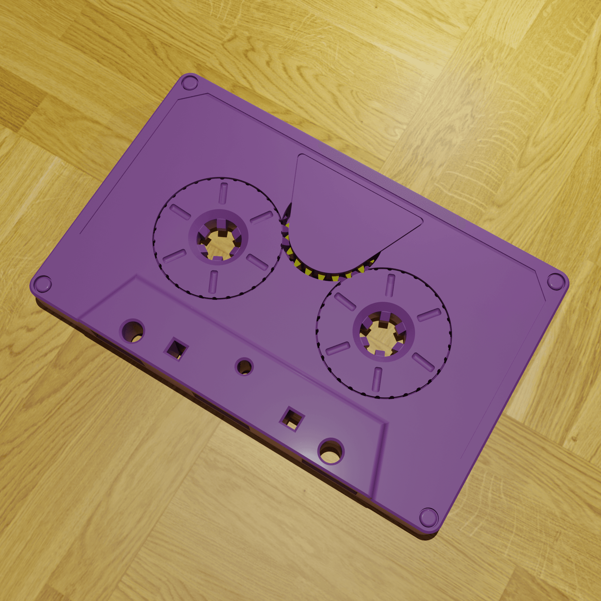 Cassette Tape  3d model