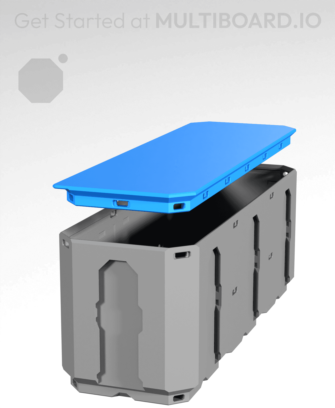 3x1 - Drop-In Lid 3d model