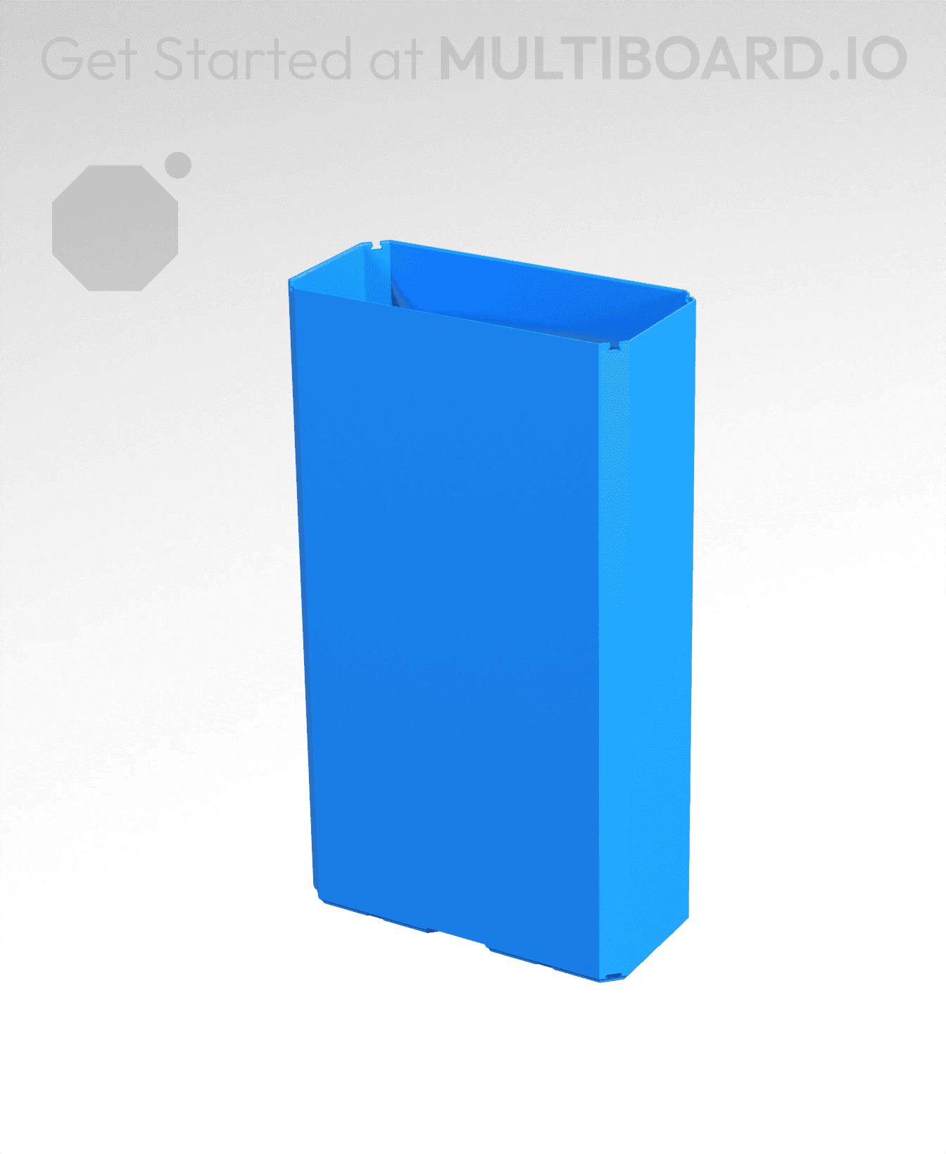 2x1x3.5 - Bin - Multibin Insert 3d model