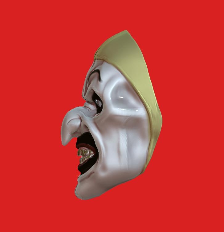 ART THE CLOWN TERRIFIER MASK 3d model