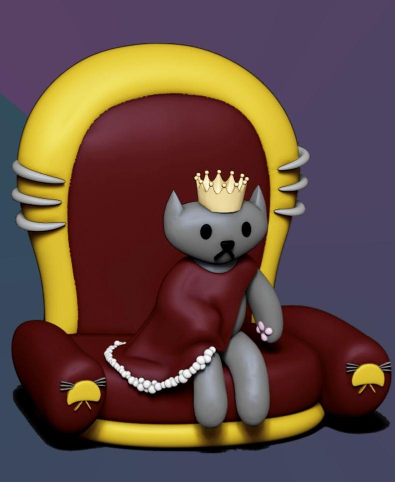 King Tom - Catopolis 3d model