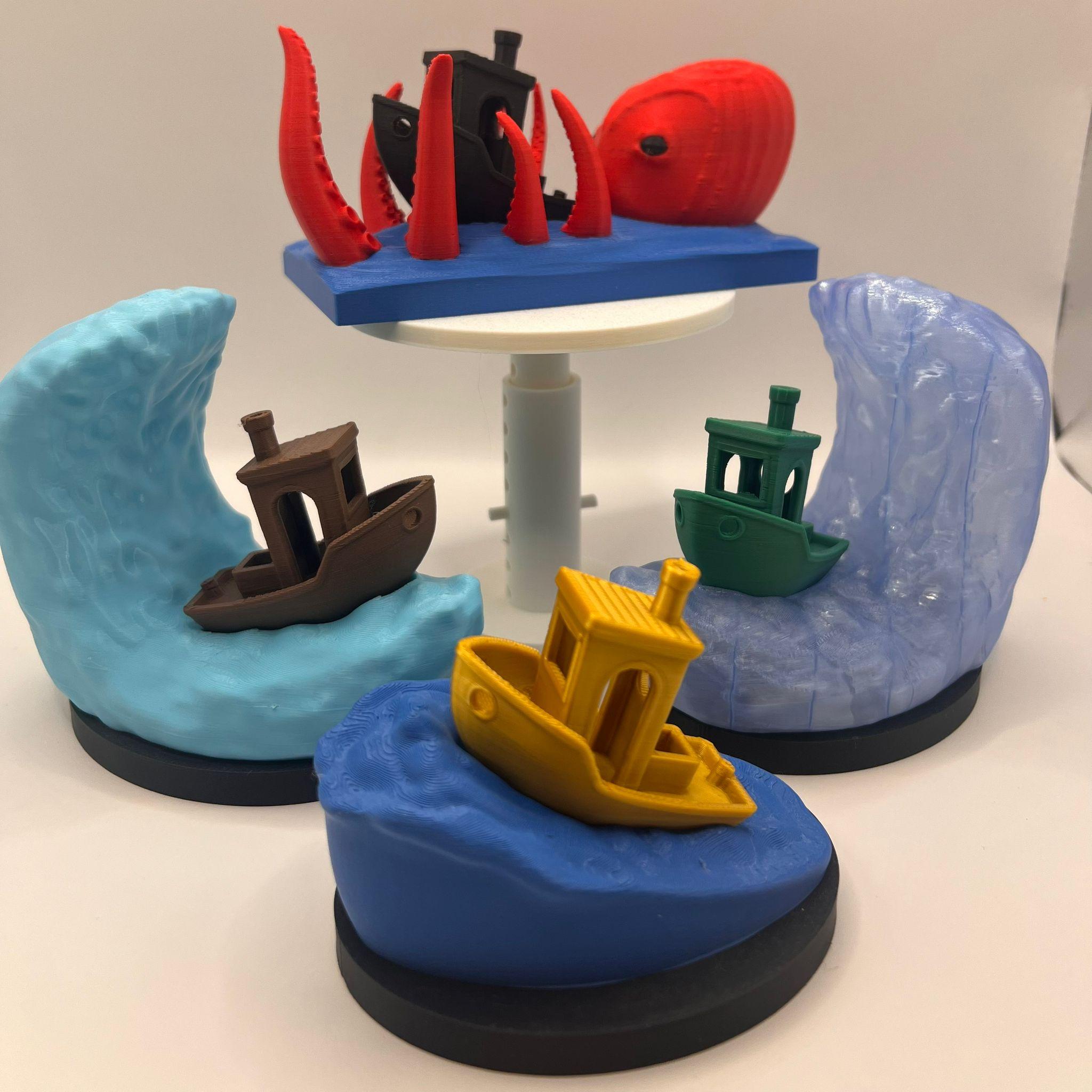 Benchy Boat Decoration Bundle 3d model