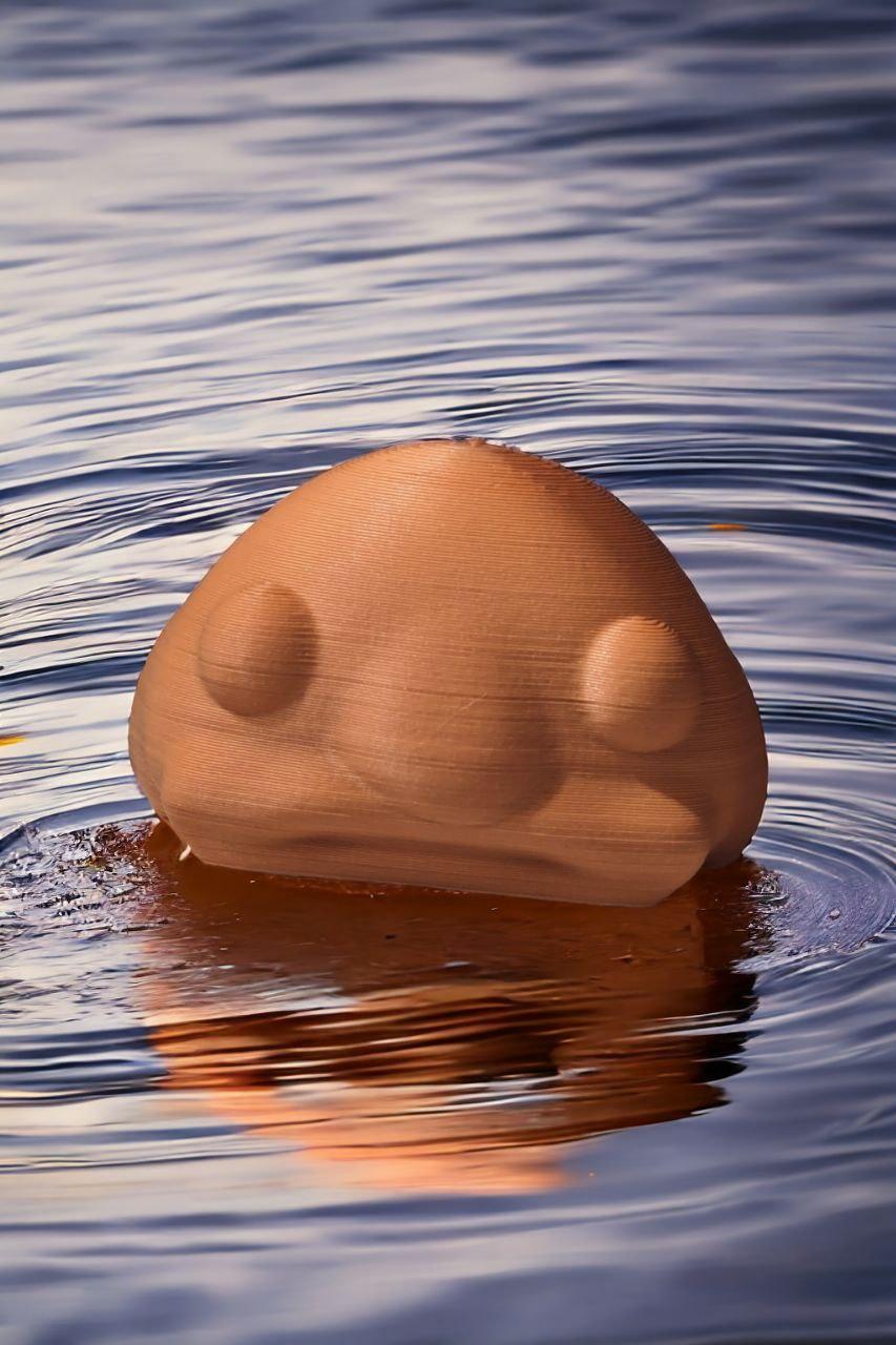 Cute Flexi Blobfish -- FINAL GIVEAWAY MODEL 3d model