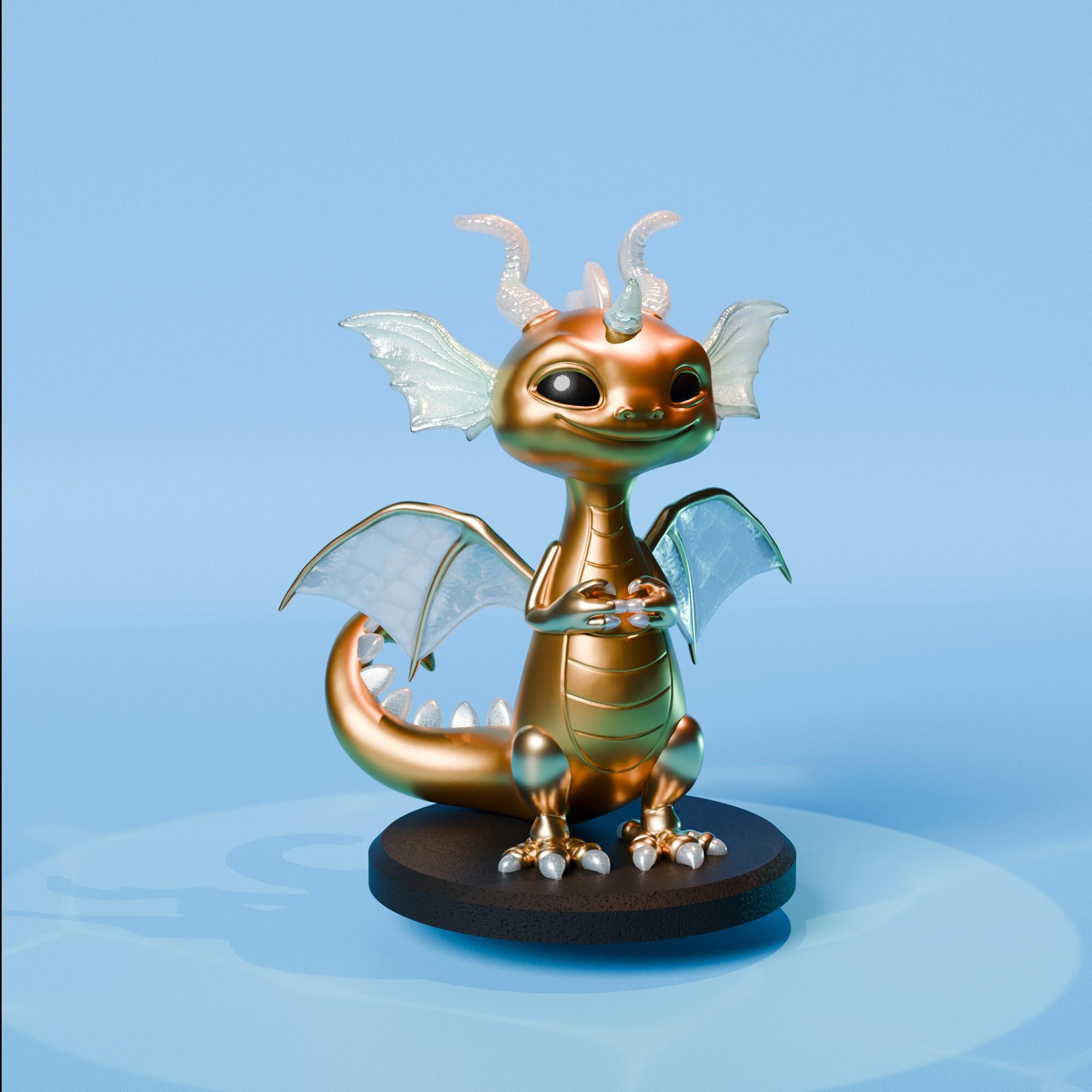 Baby Dragons 03  3d model