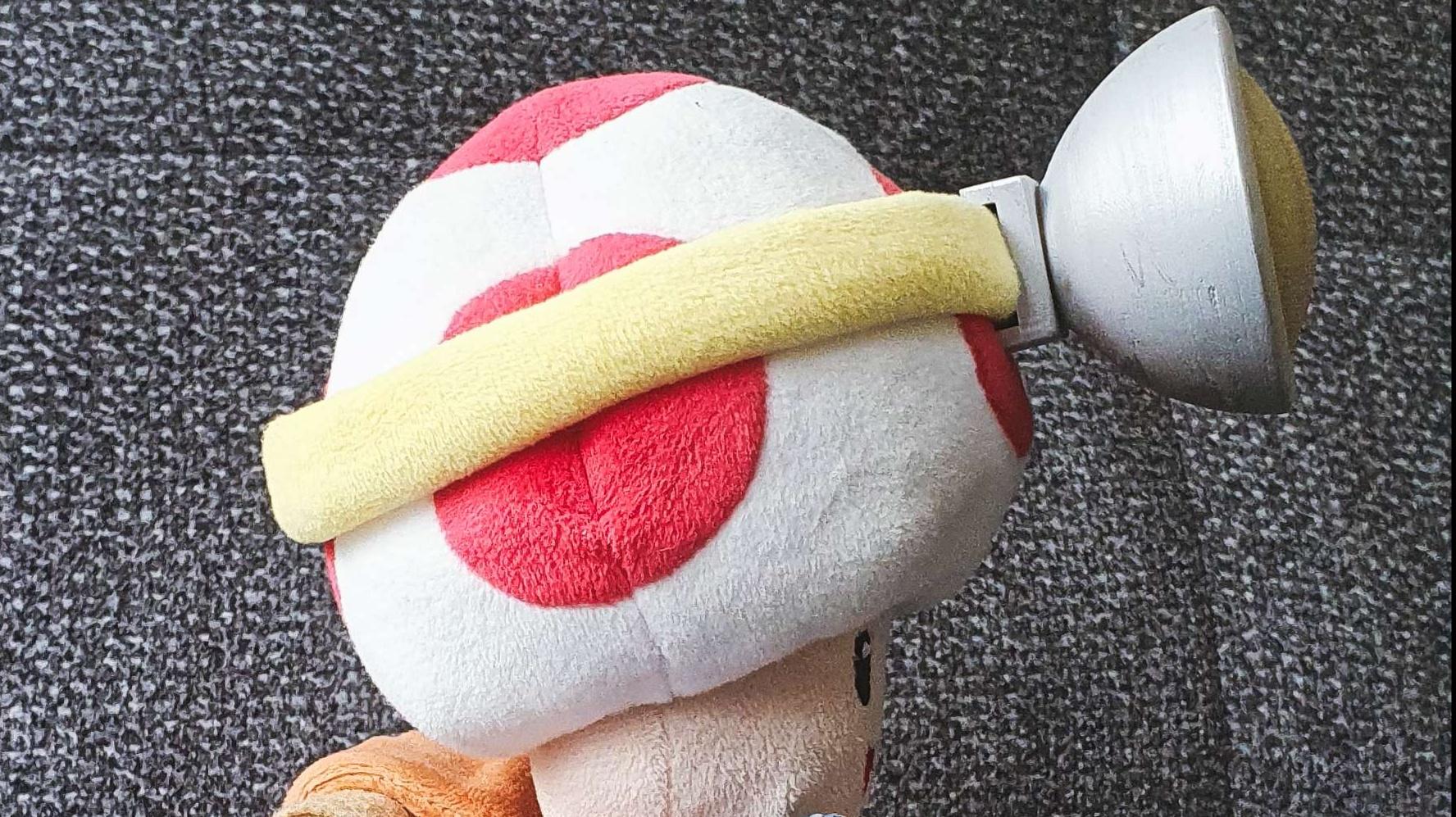 Captain Toad Headlamp for SAN-EI plush figure 3d model