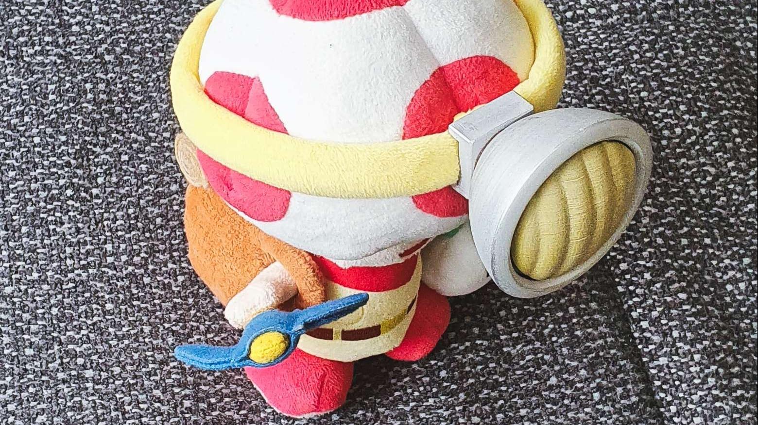 Captain Toad Headlamp for SAN-EI plush figure 3d model