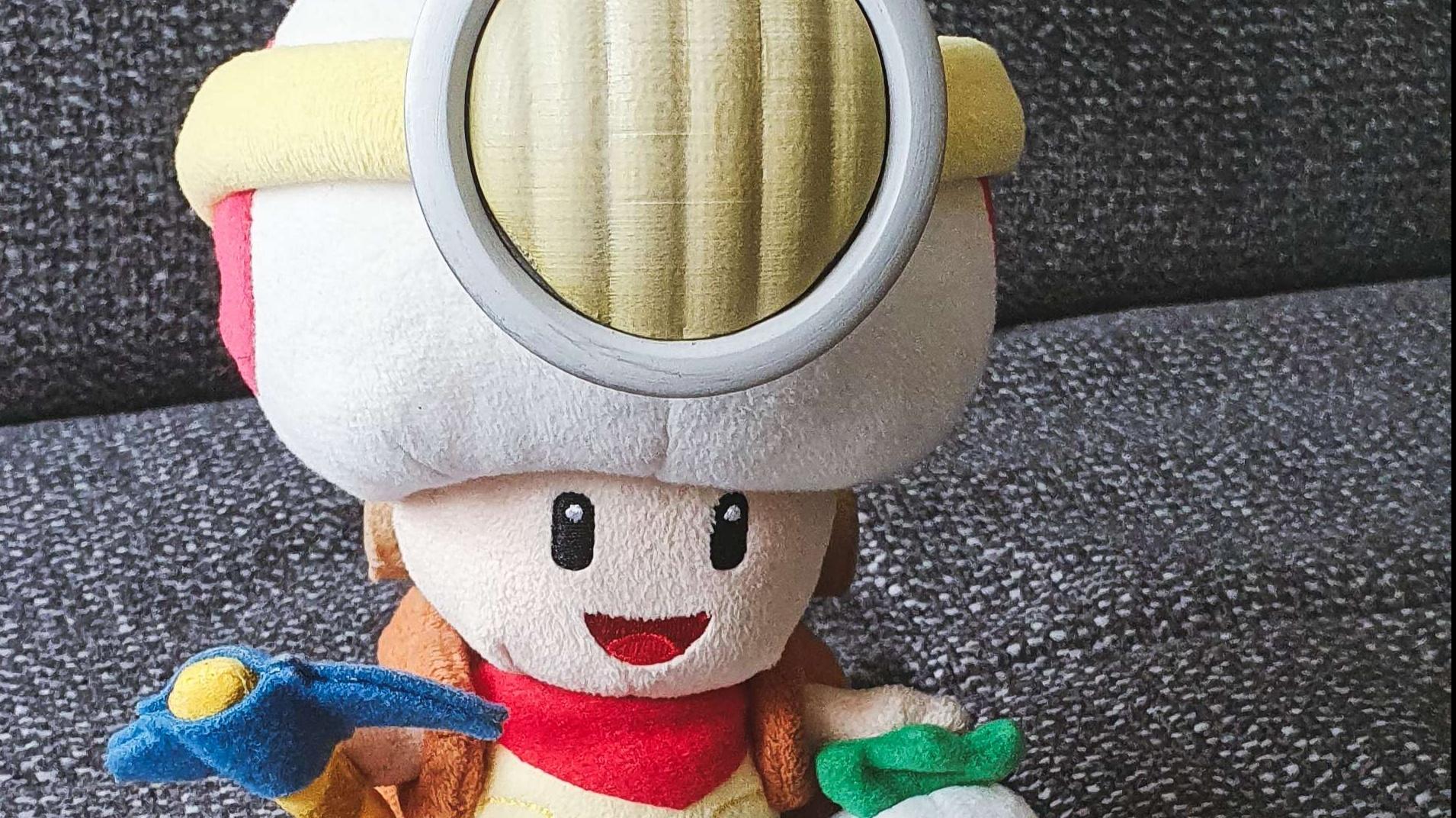 Captain Toad Headlamp for SAN-EI plush figure 3d model