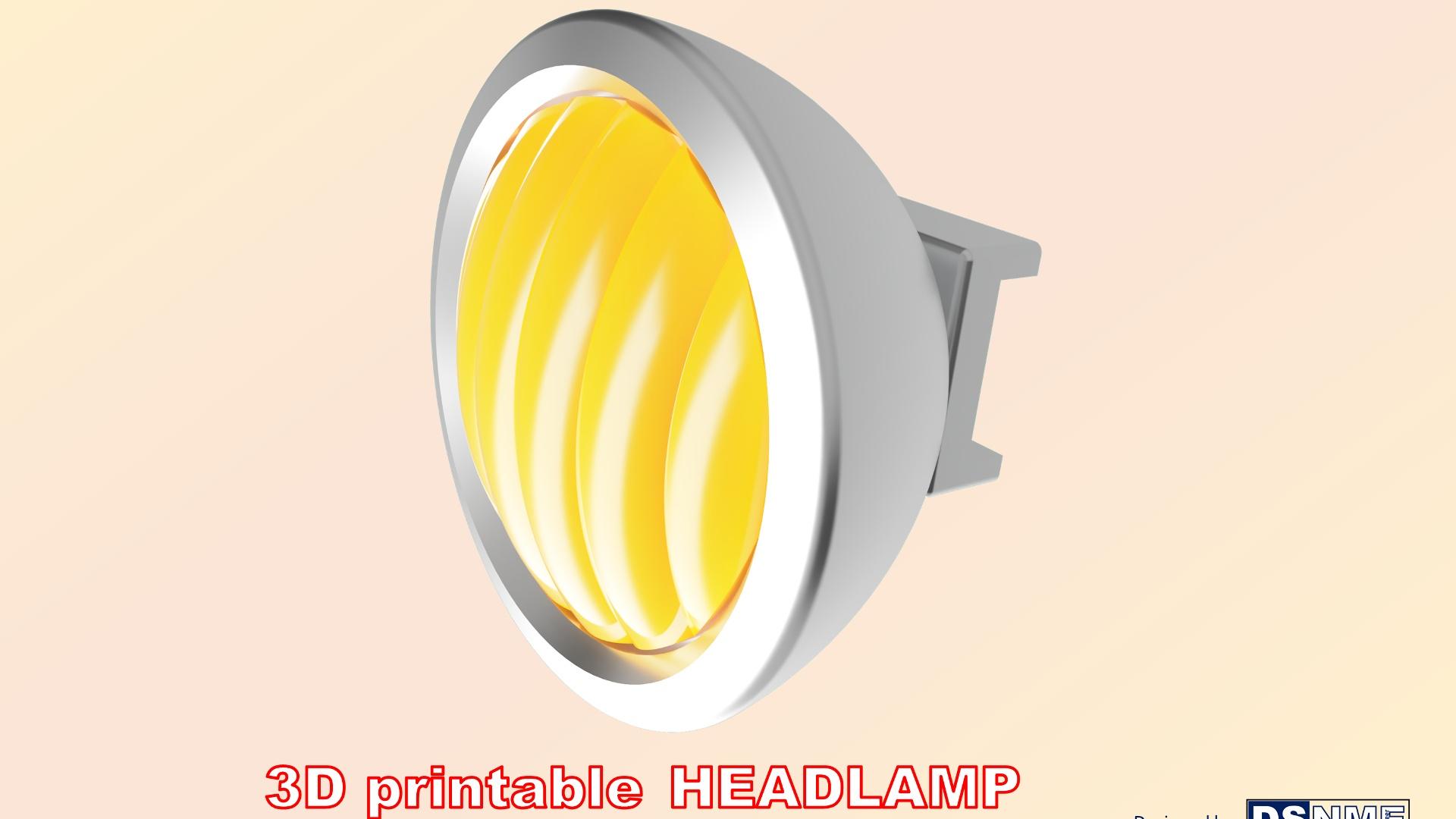 Captain Toad Headlamp for SAN-EI plush figure 3d model