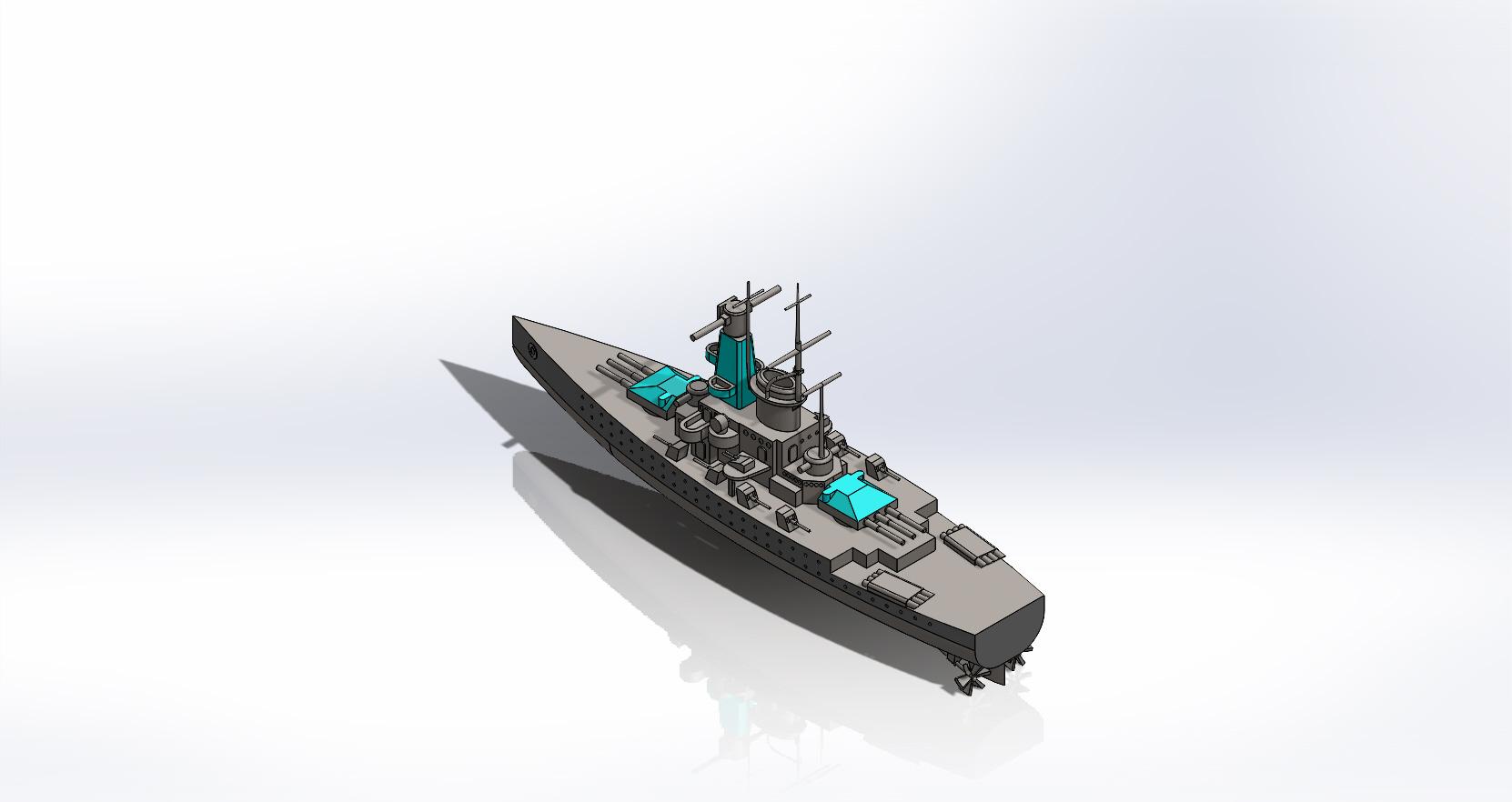 Graf Spee.STL 3d model