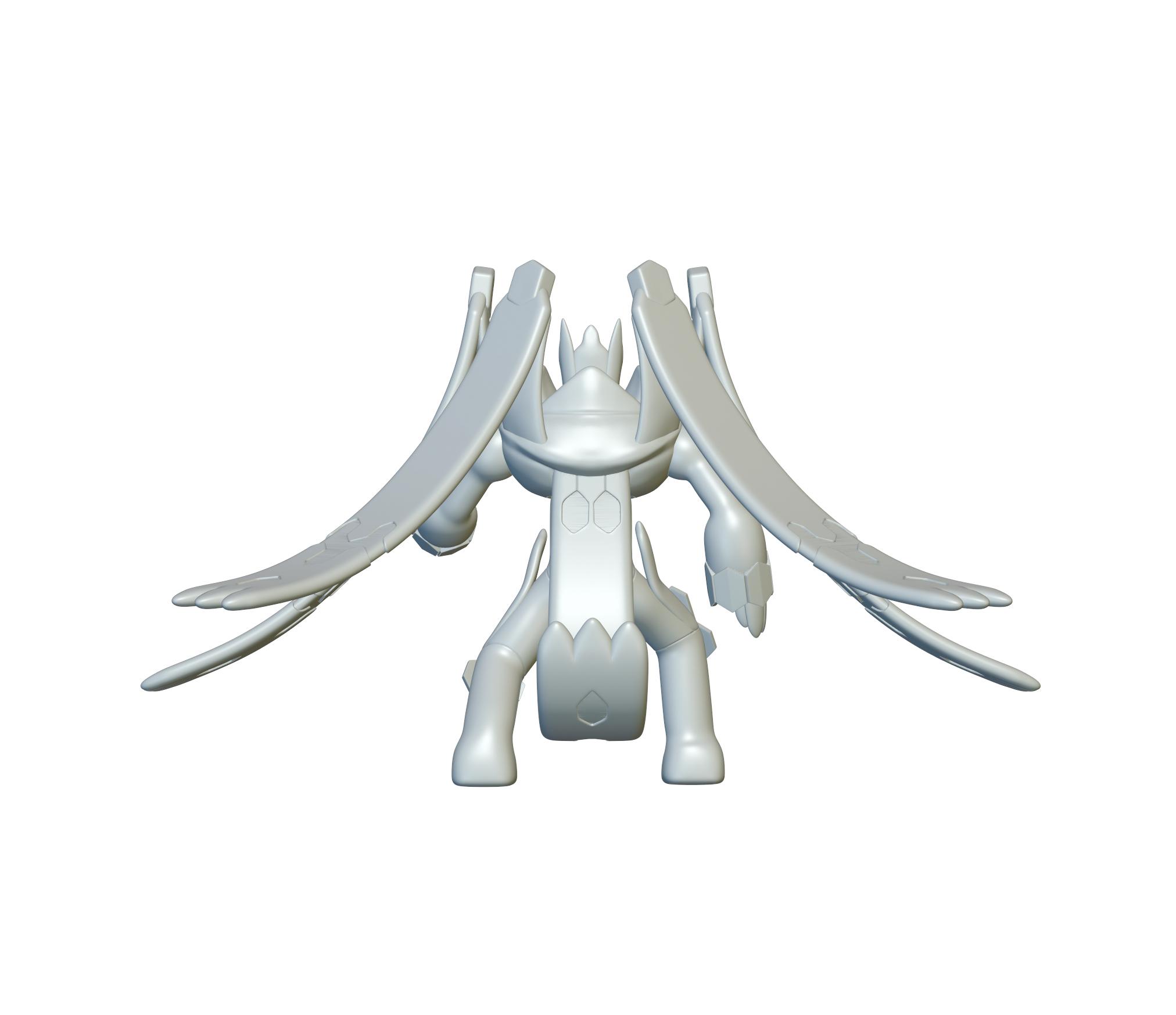 Pokemon Zygarde #718 - Optimized for 3D Printing 3d model