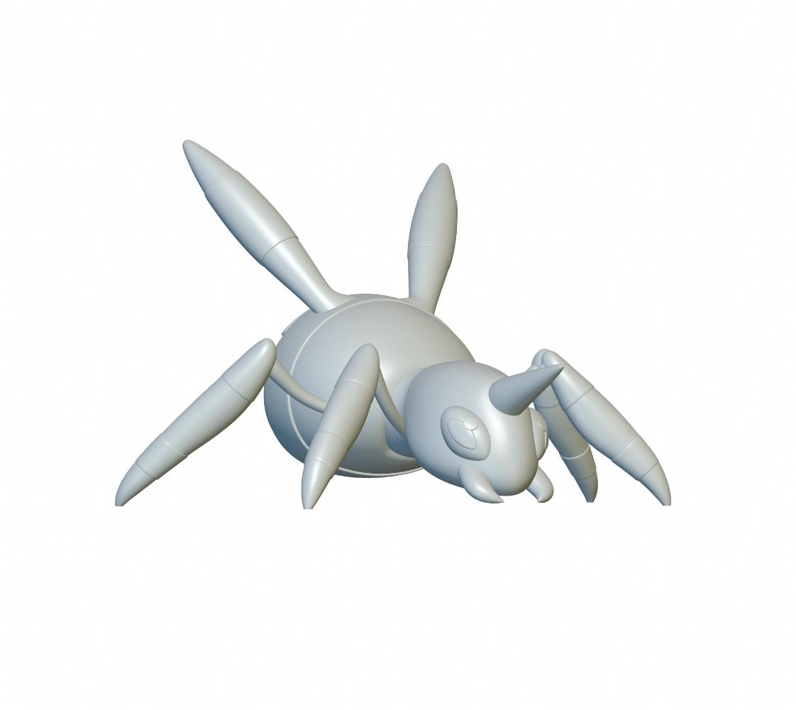 Ariados Pokemon #168 3d model