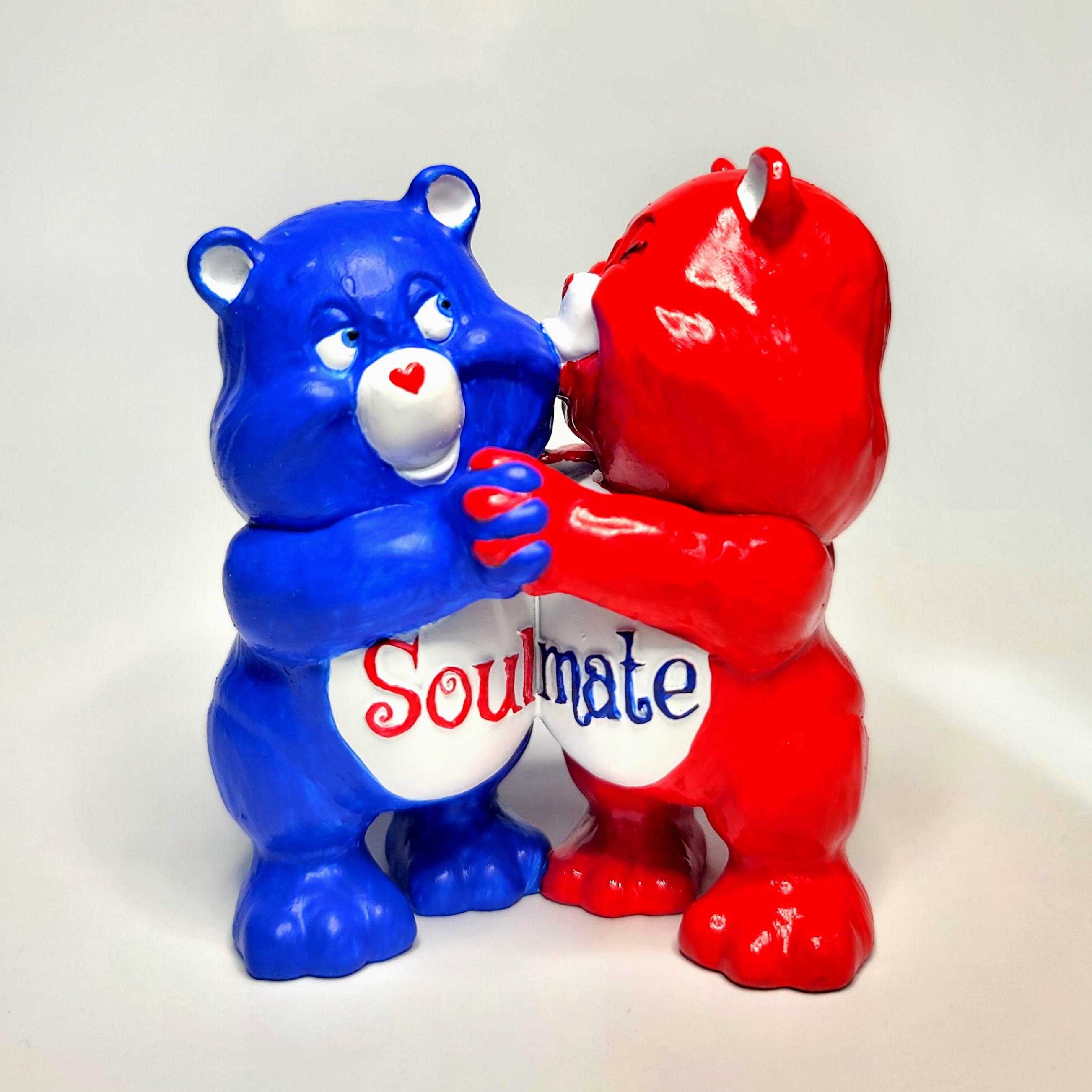 Soulmate Bears and Blankbelly bears 3d model