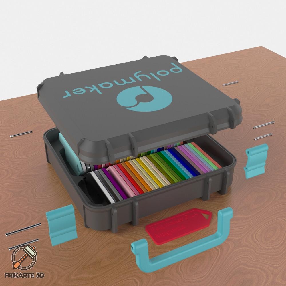 Polymaker Swatch Box Multicolor with Easy Access 3d model