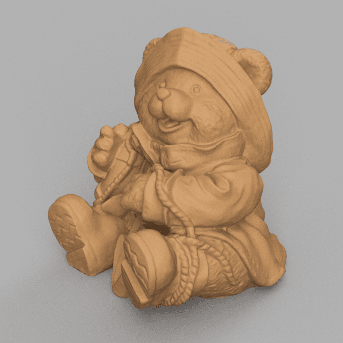 Sailor teddy 1 3d model