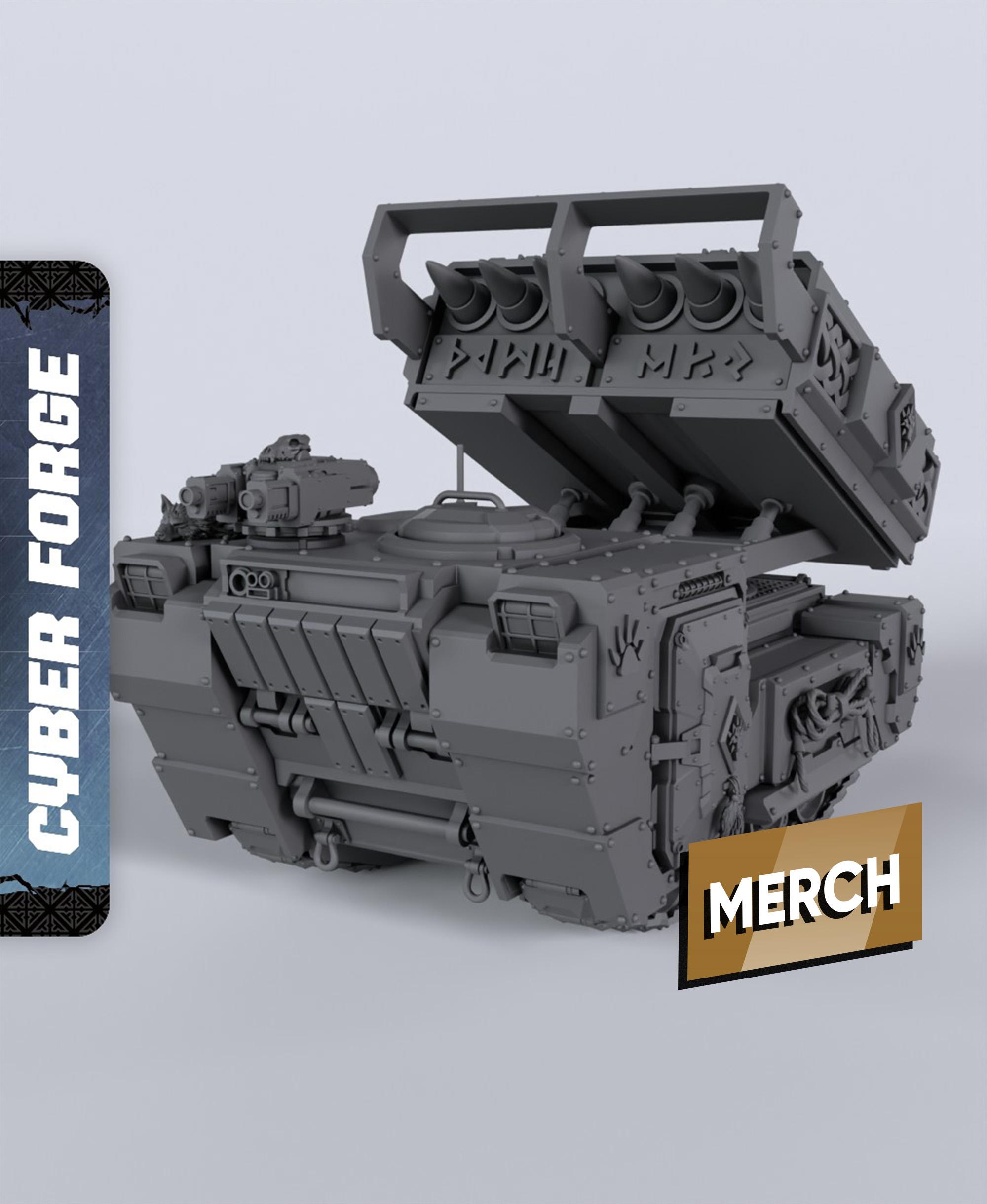 WHD Starhowler - With Free Cyberpunk Warhammer - 40k Sci-Fi Gift Ideas for RPG and Wargamers 3d model