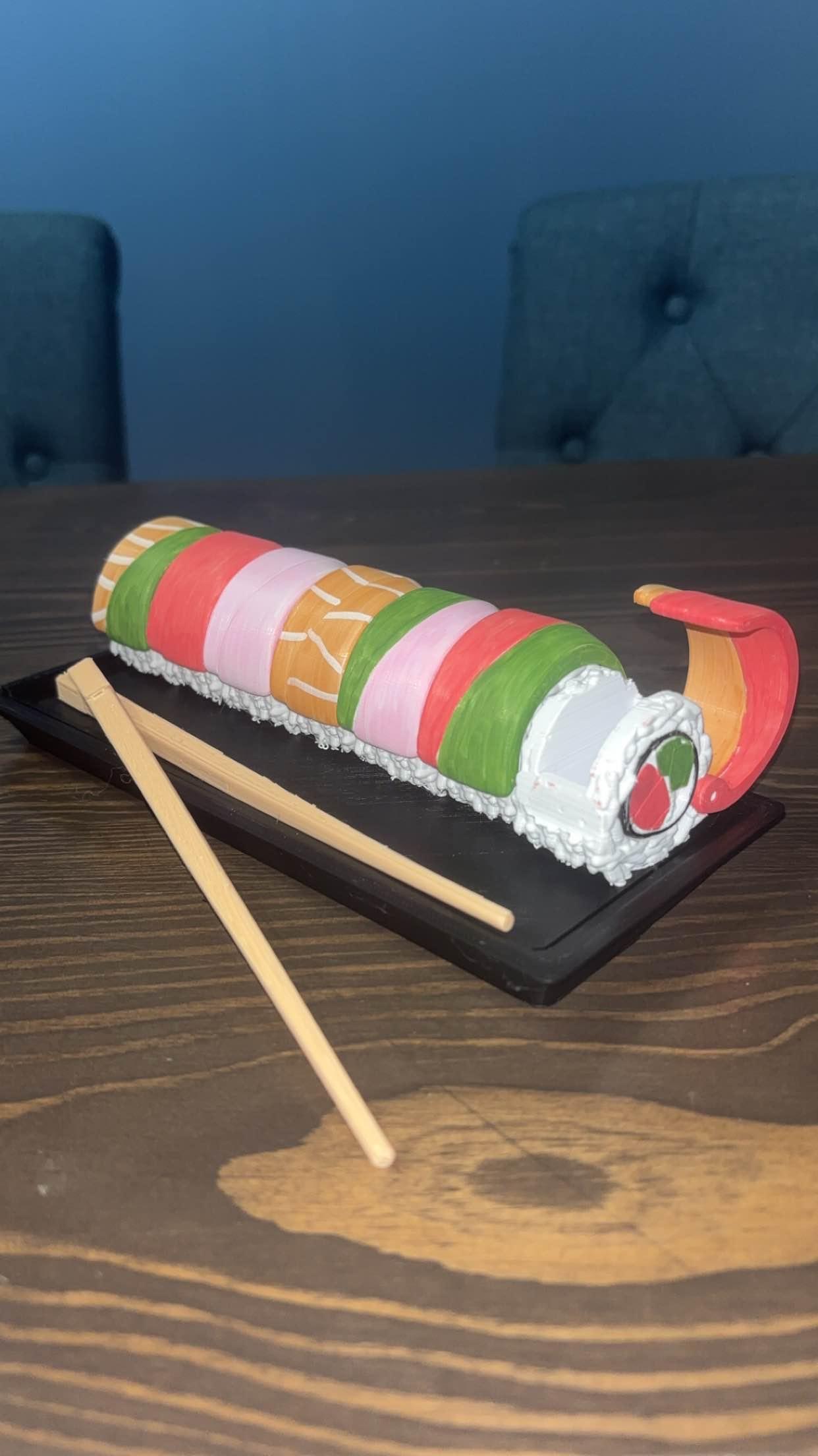 Sushi Supplements  - Hand Painted - 3d model