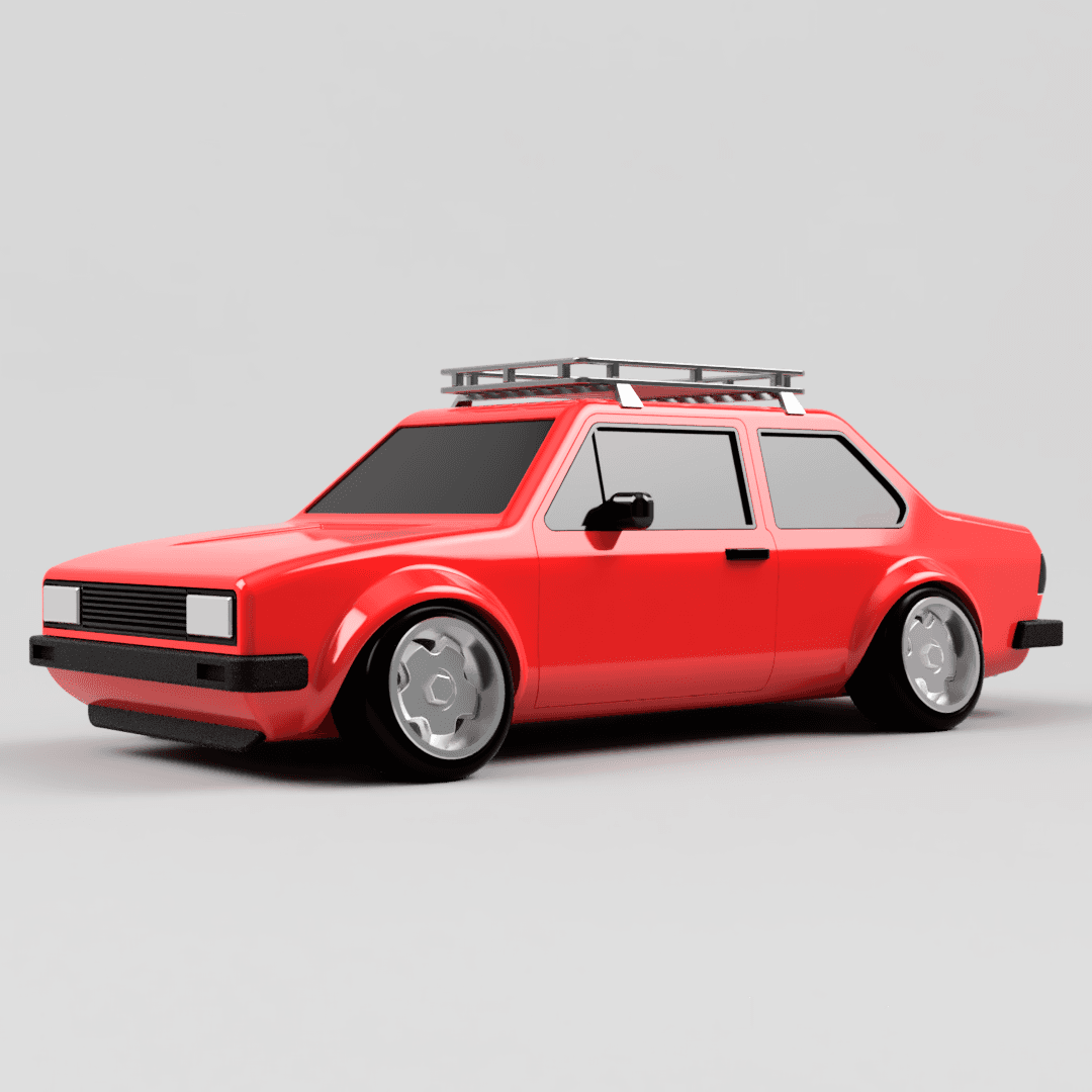 JETTA MK1 3d model