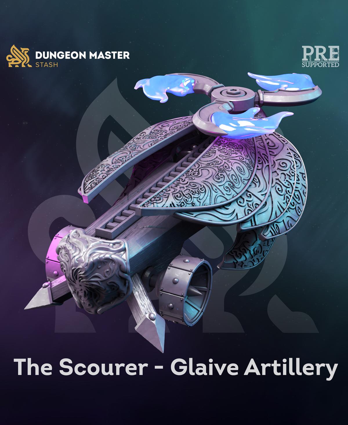 The Scourer - Glaive Artillery 3d model