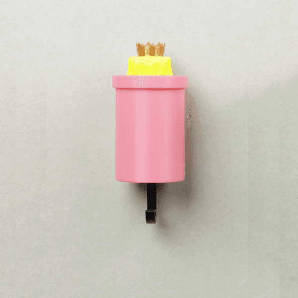 PEACH WALL KEY HANGER 3d model