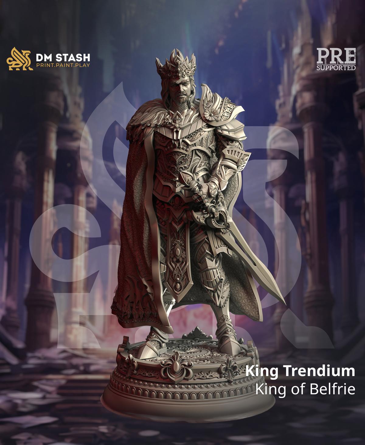 King Trendium 3d model