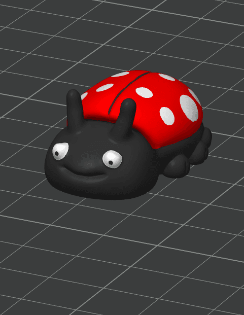 Flexi Lady Bug(No Supports) 3d model