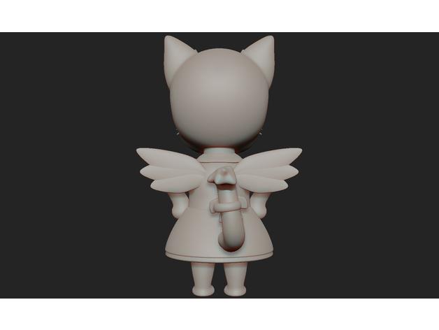 Charle With wings 3d model
