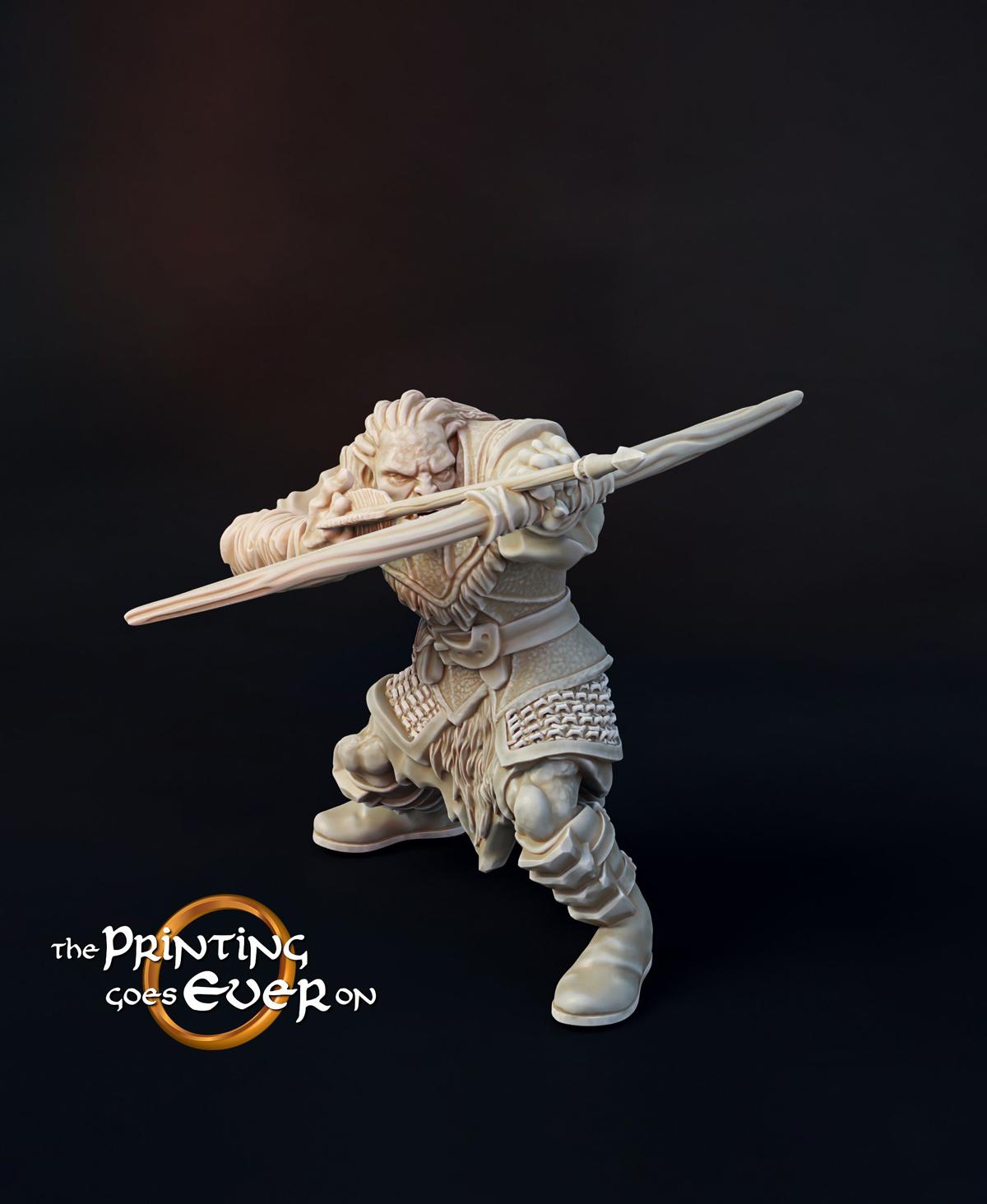 Orc Warband 3d model