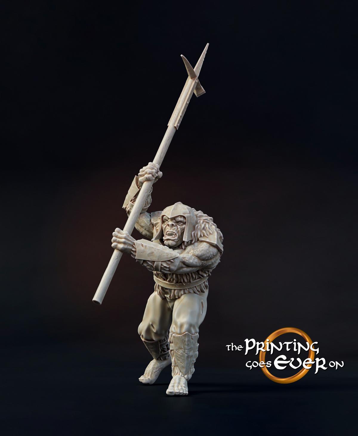 Orc Warband 3d model